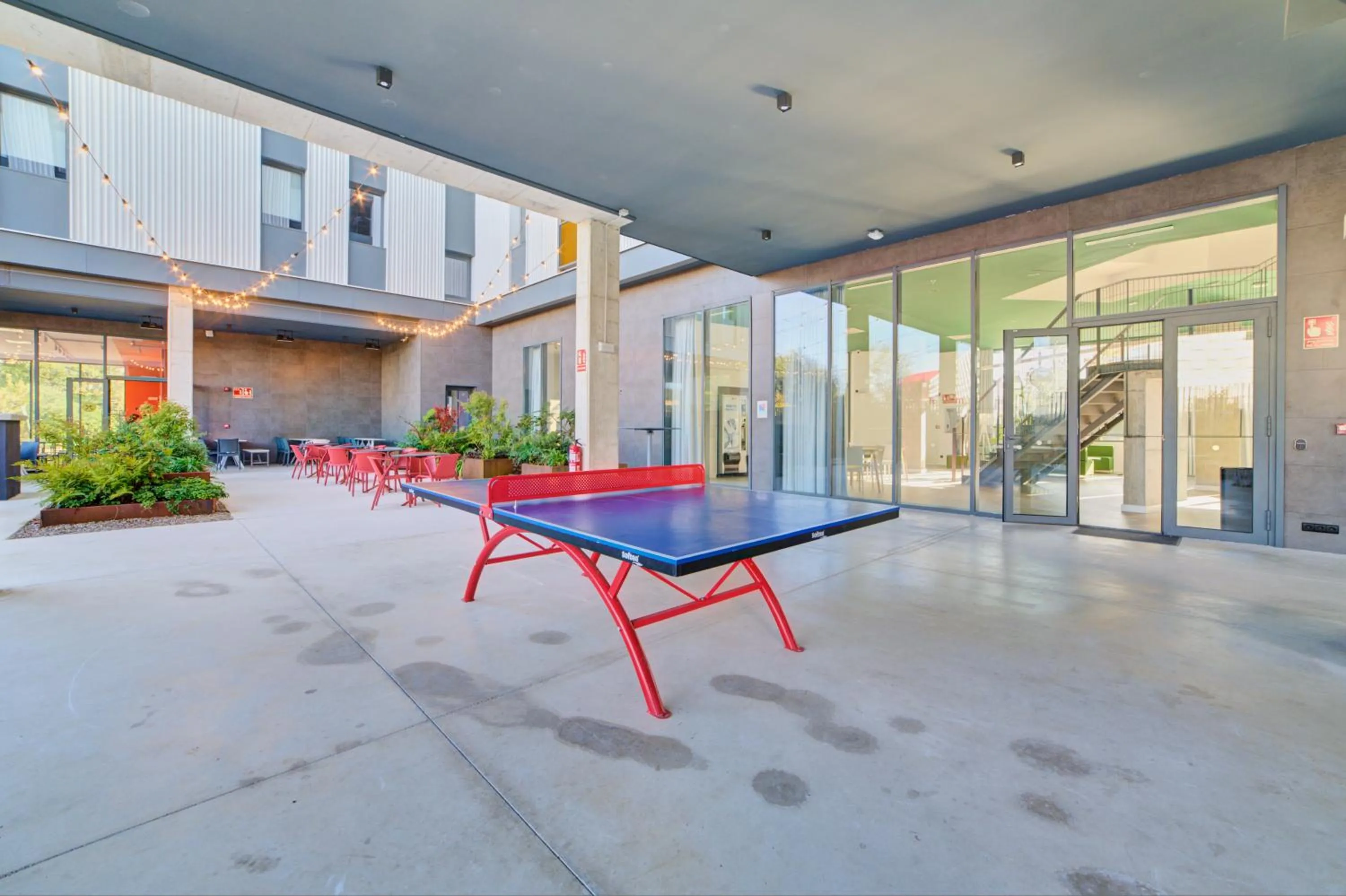 Patio in Home and CoLiving Pamplona