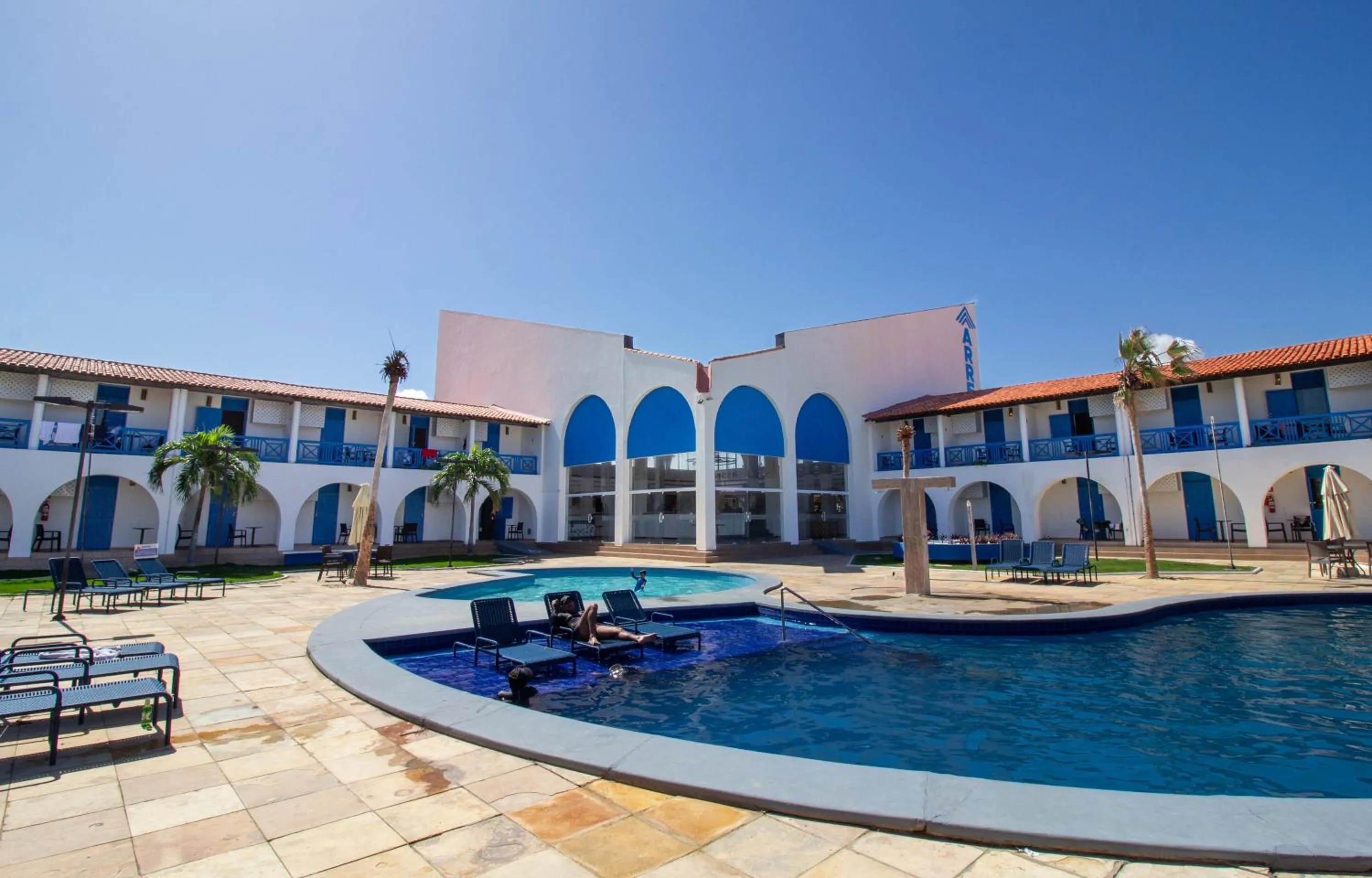 Pool view in Arrey Rio Poty Hotel