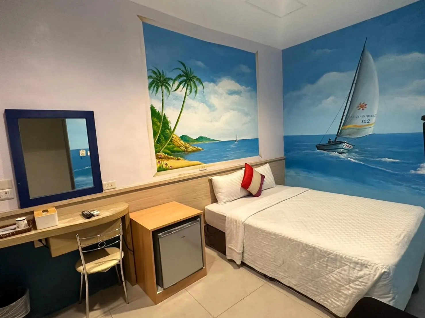 On site, Bed in Kenting Sea Cloudless Day Home