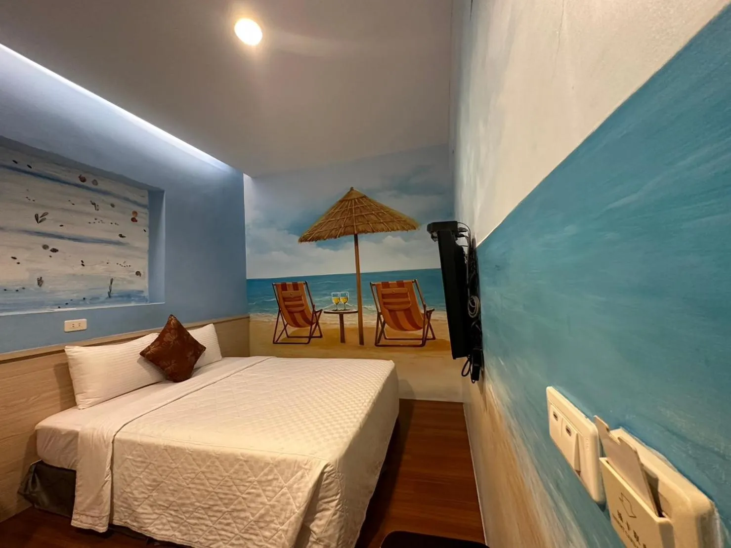 On site, Bed in Kenting Sea Cloudless Day Home