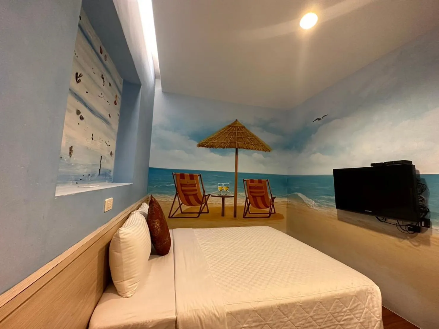 On site, Bed in Kenting Sea Cloudless Day Home