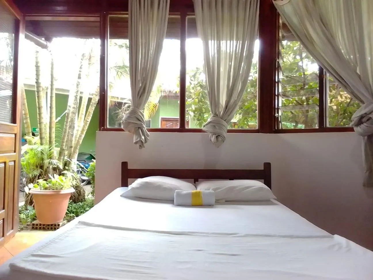 Bed in Hotel Santa Helena