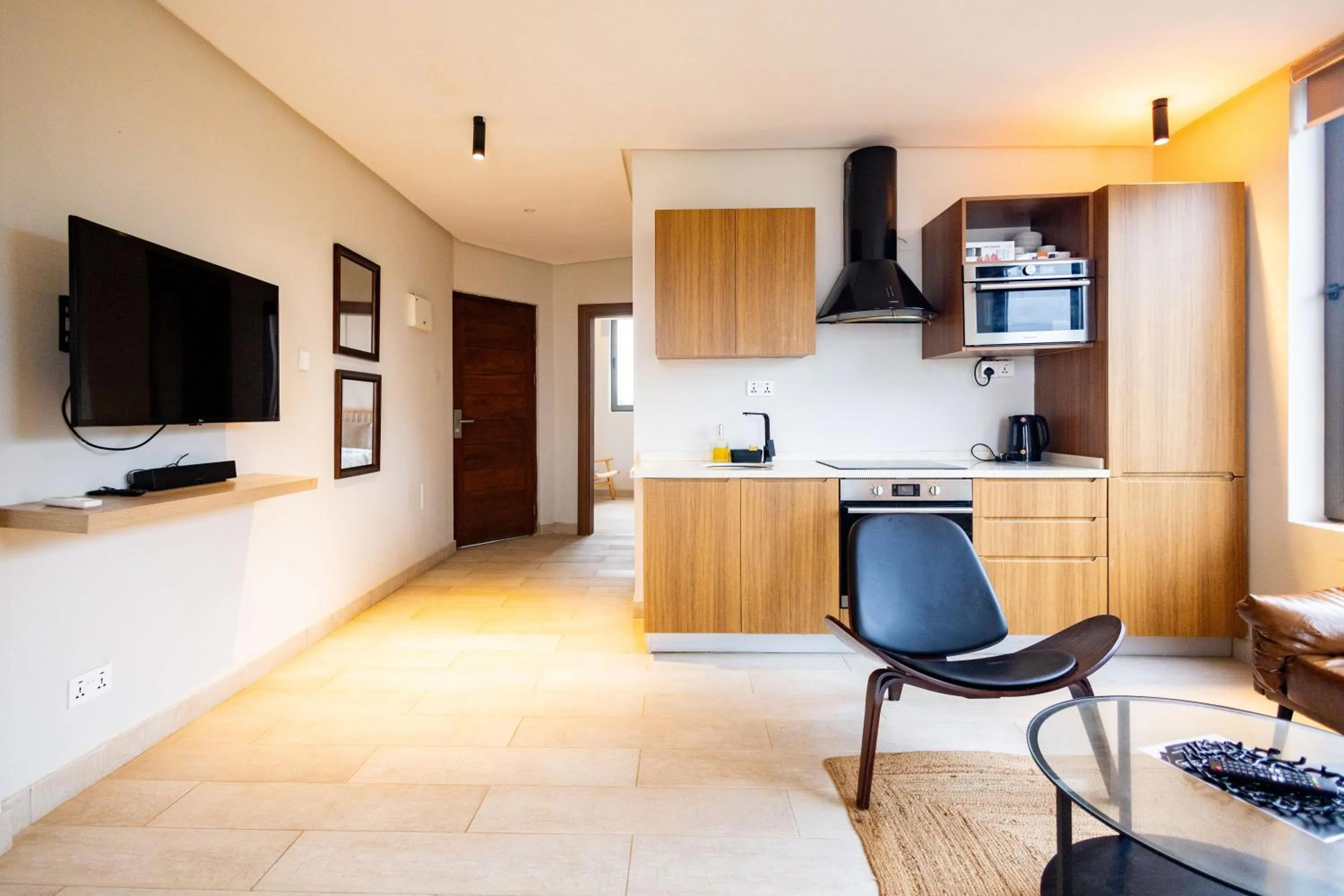 TV and multimedia in Serenity Residences & Spa - Kokrobite Beach