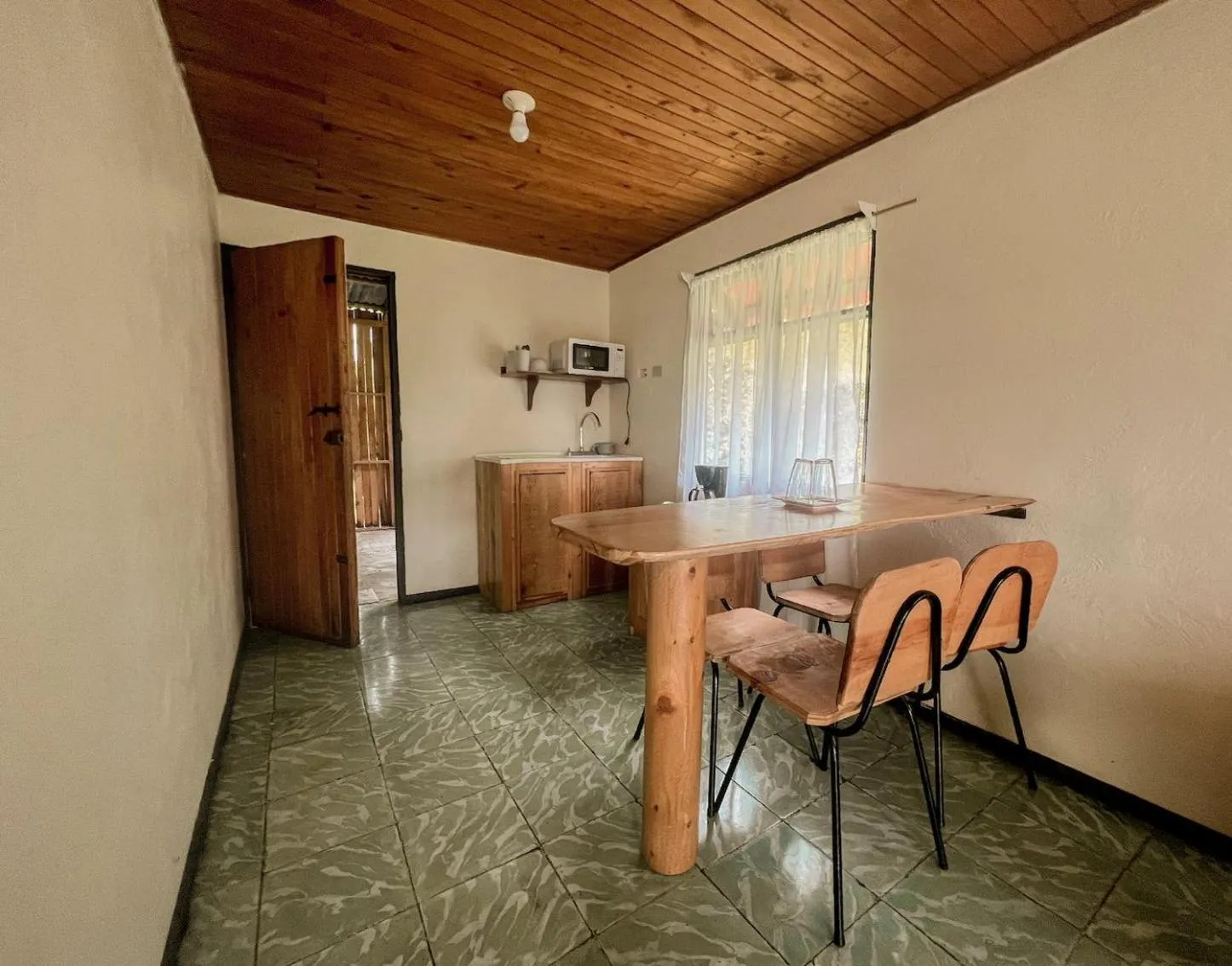 Dining area in Hacienda La Lucha