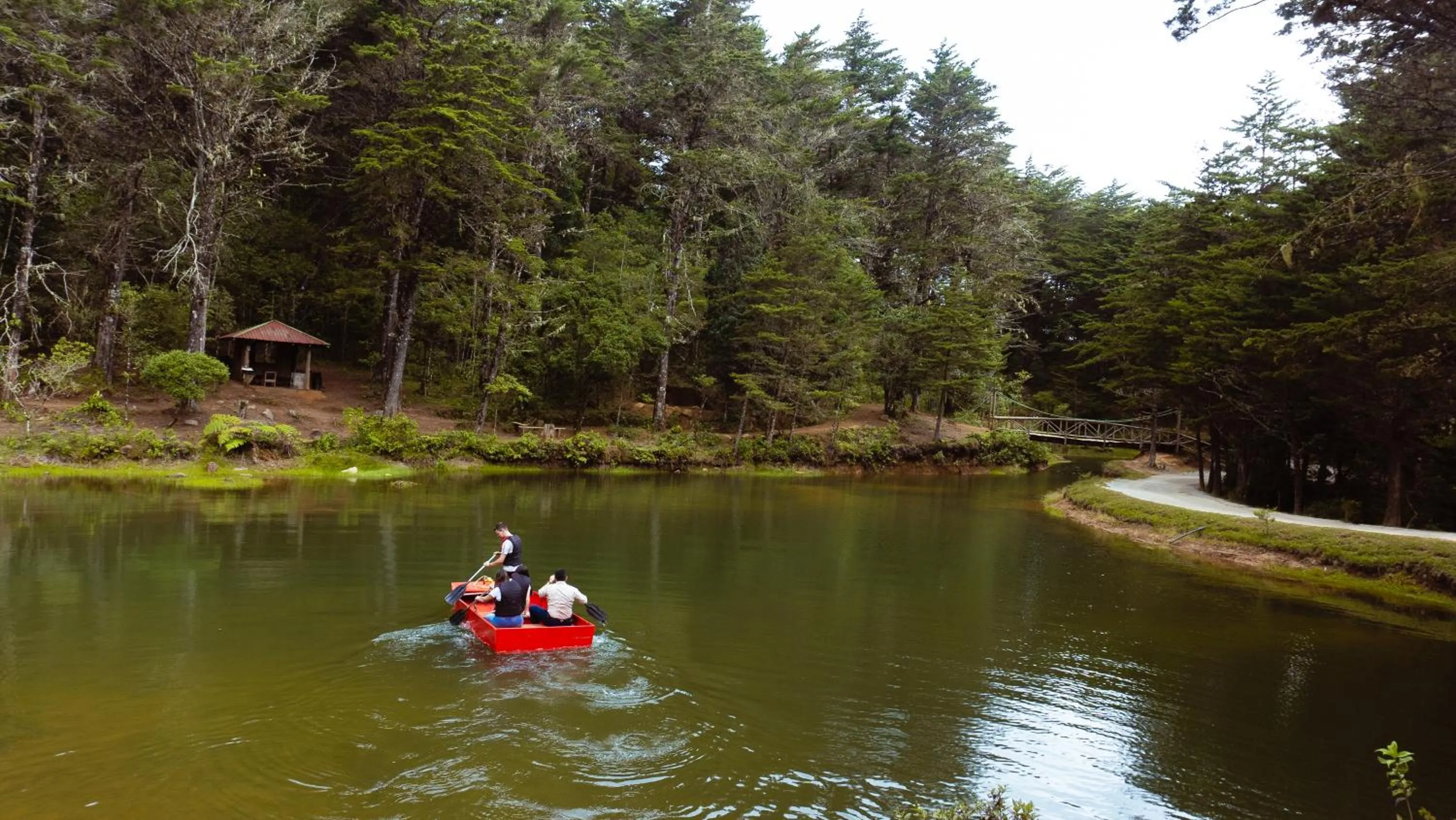 Natural landscape in Hacienda La Lucha