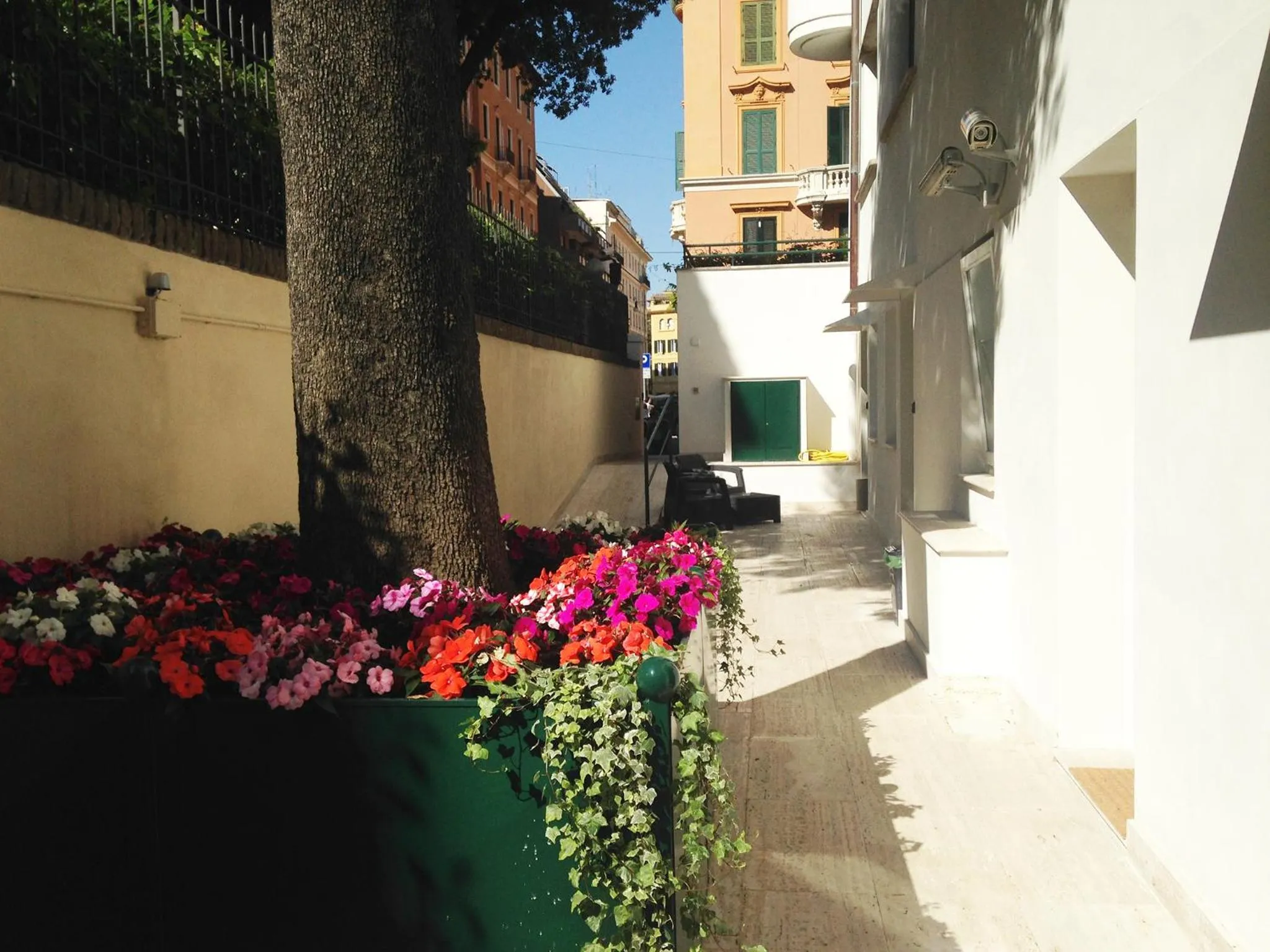 Patio in The One Prati Rooms
