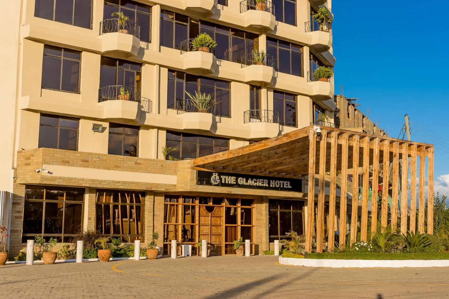 Property building in The Glacier Hotel Nanyuki