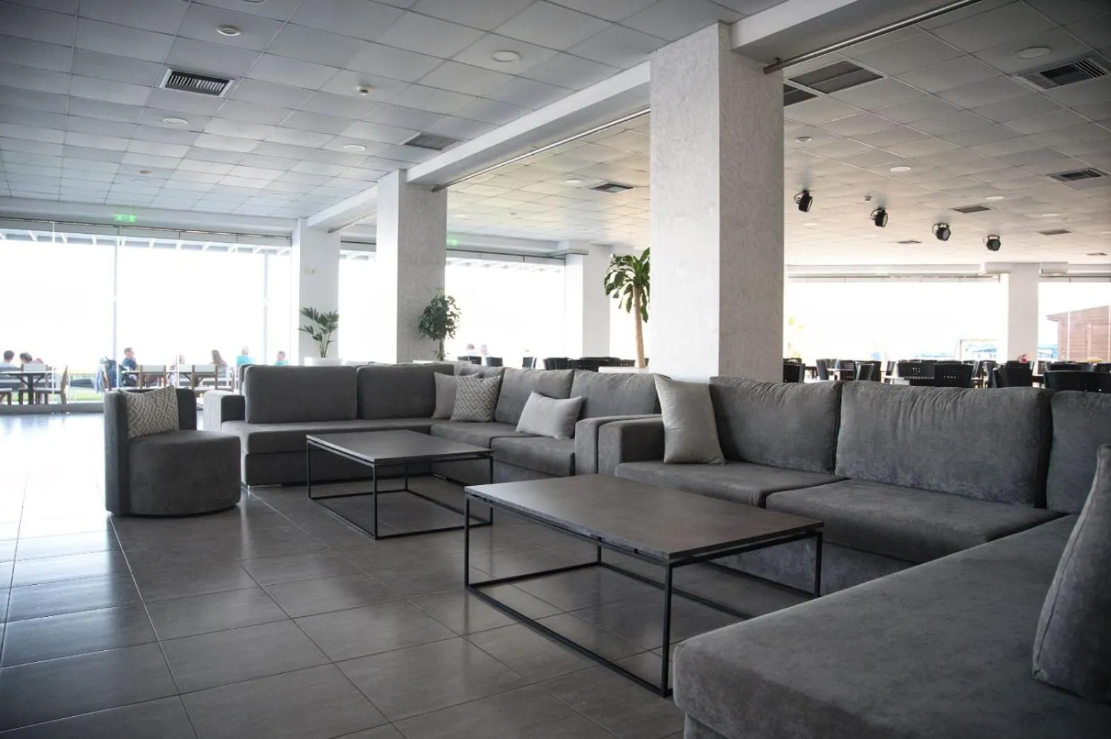 Seating area in Royal Bay Suites