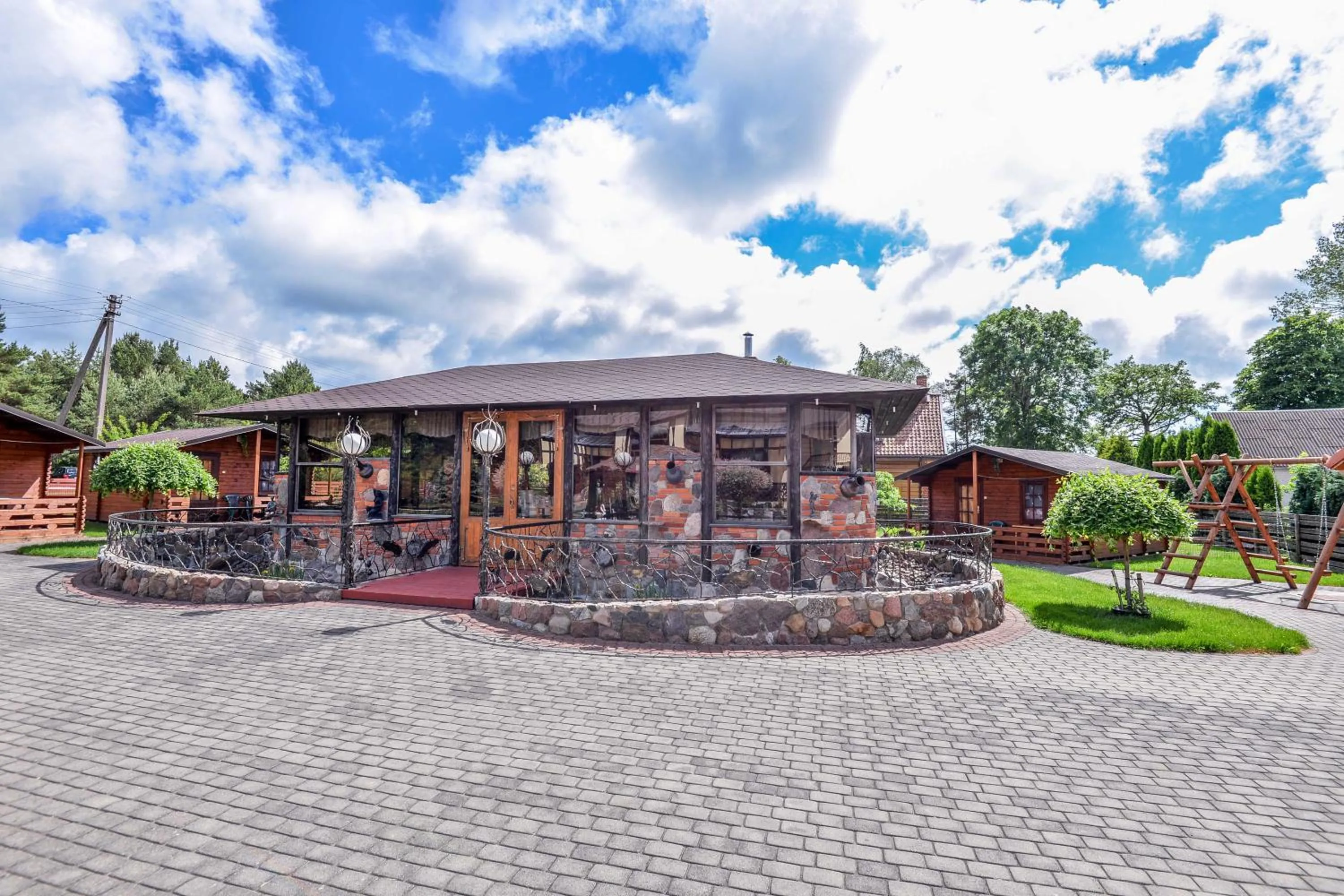 Property building in Sodyba Džiugutis