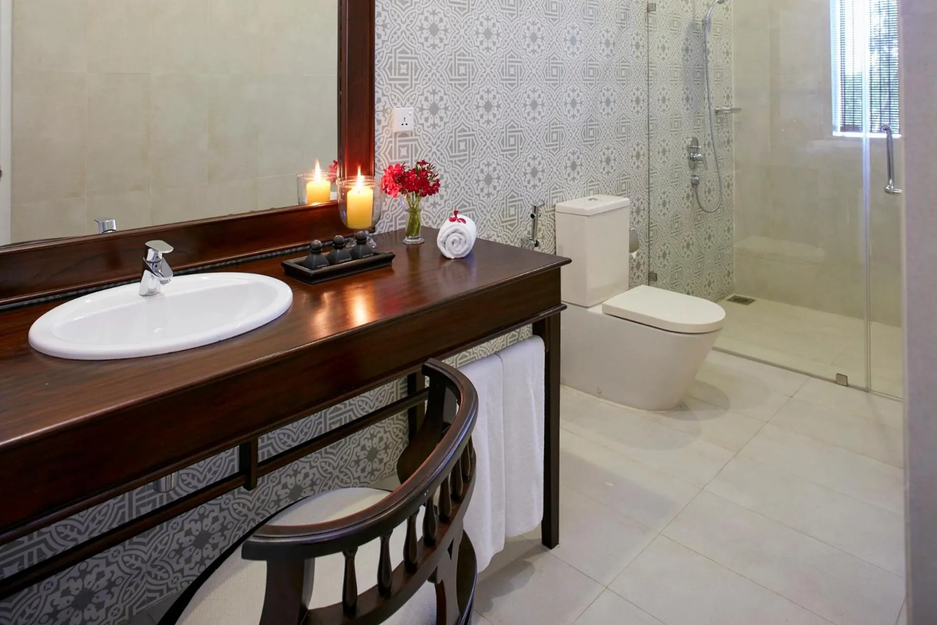 Bathroom in EKHO Lake House - From Colonial Bungalow to Royal Retreat
