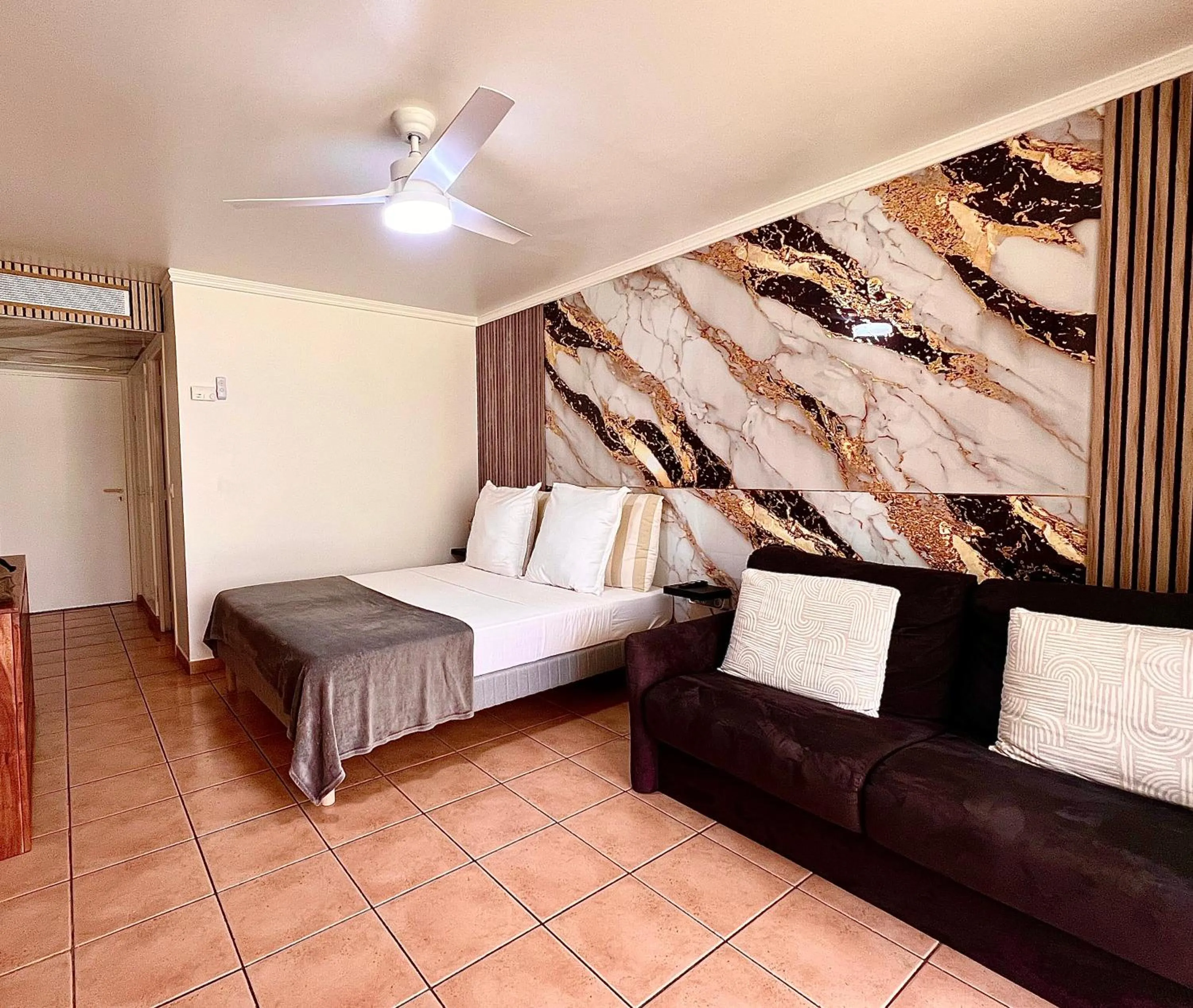 Bed in cœur d hibiscus