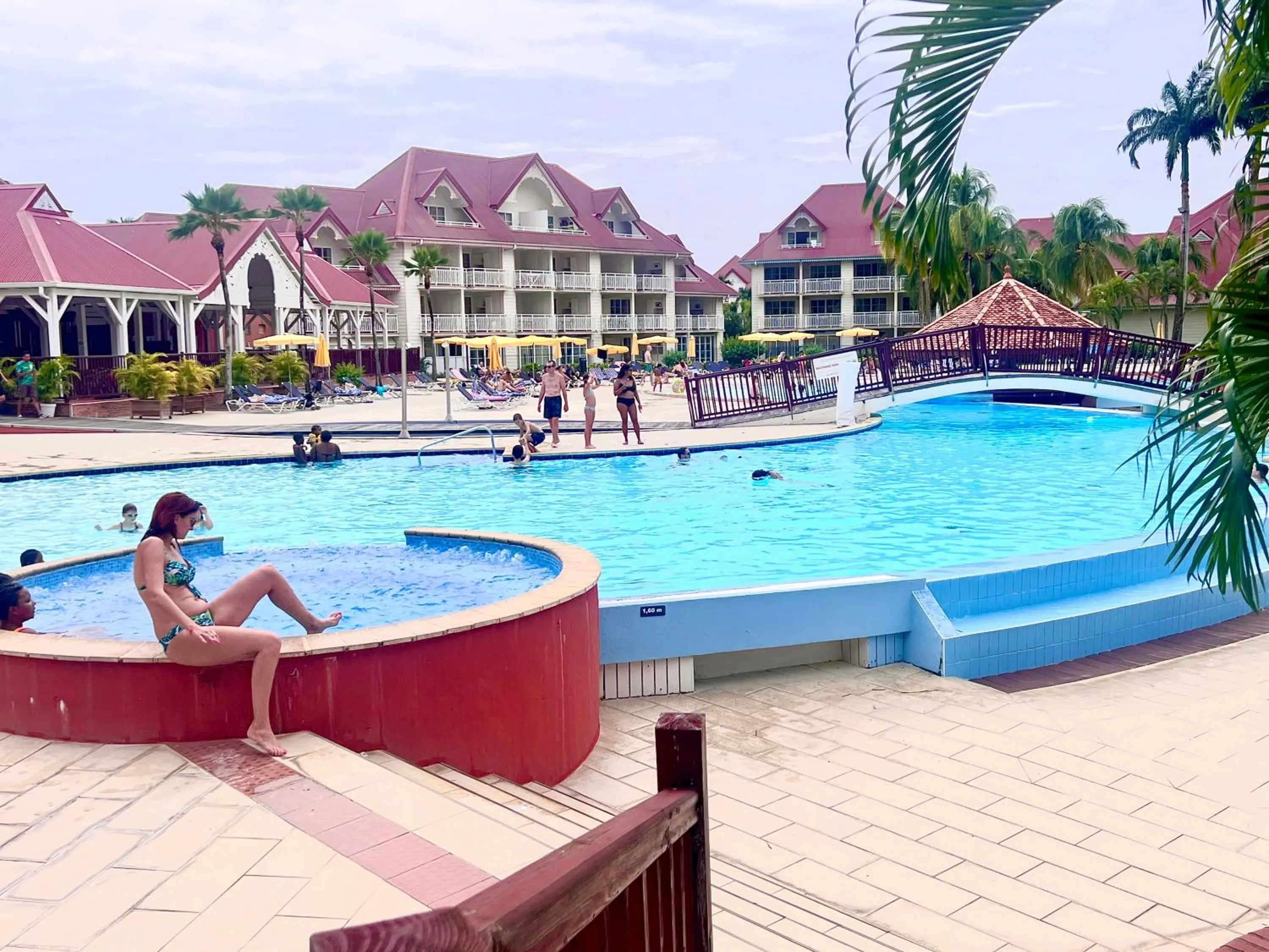 Day in cœur d hibiscus