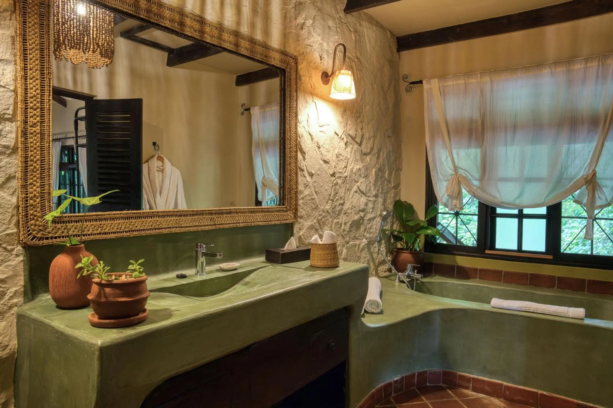 Garden in Rivertrees Country Inn