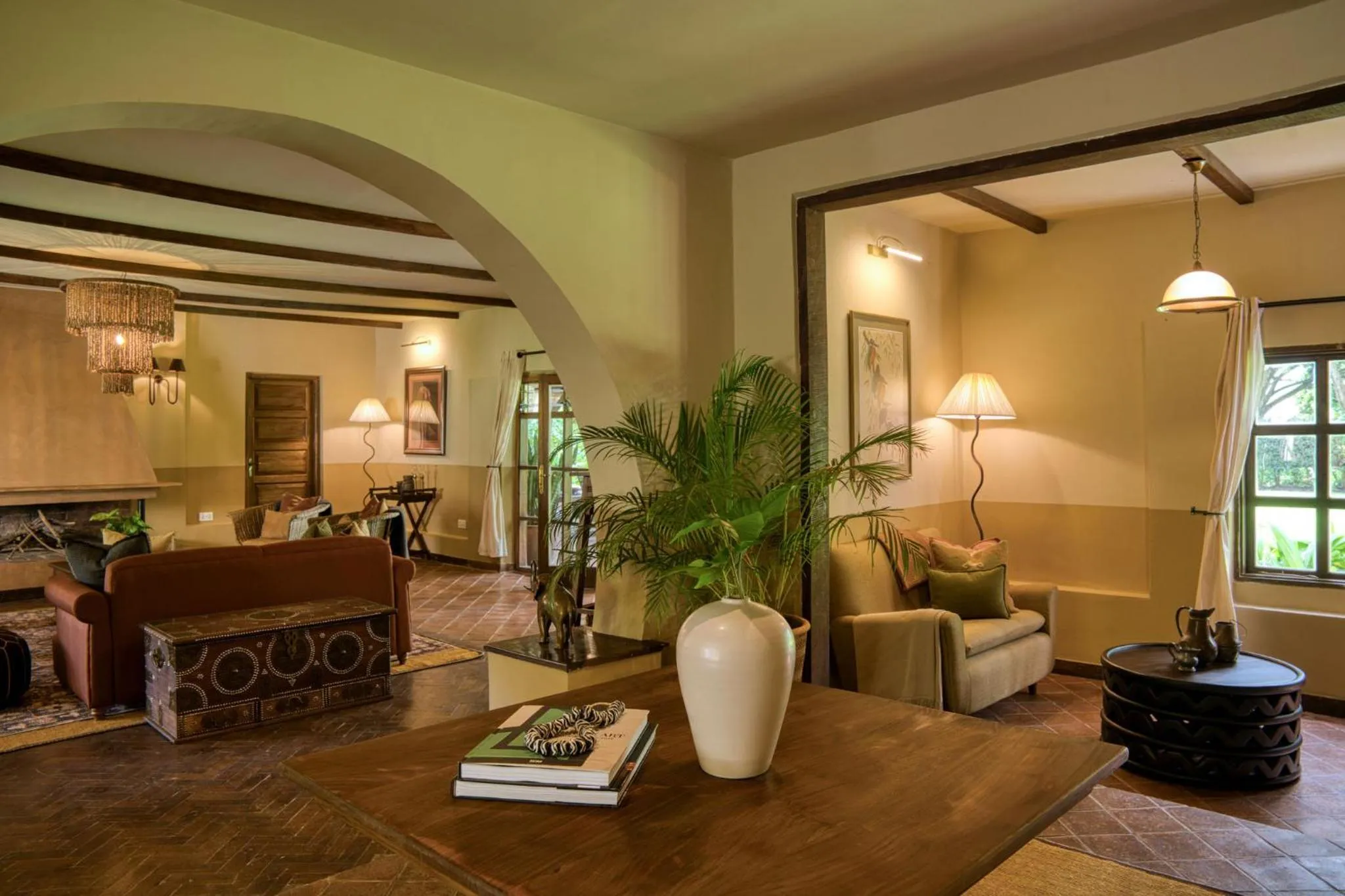 Decorative detail in Rivertrees Country Inn