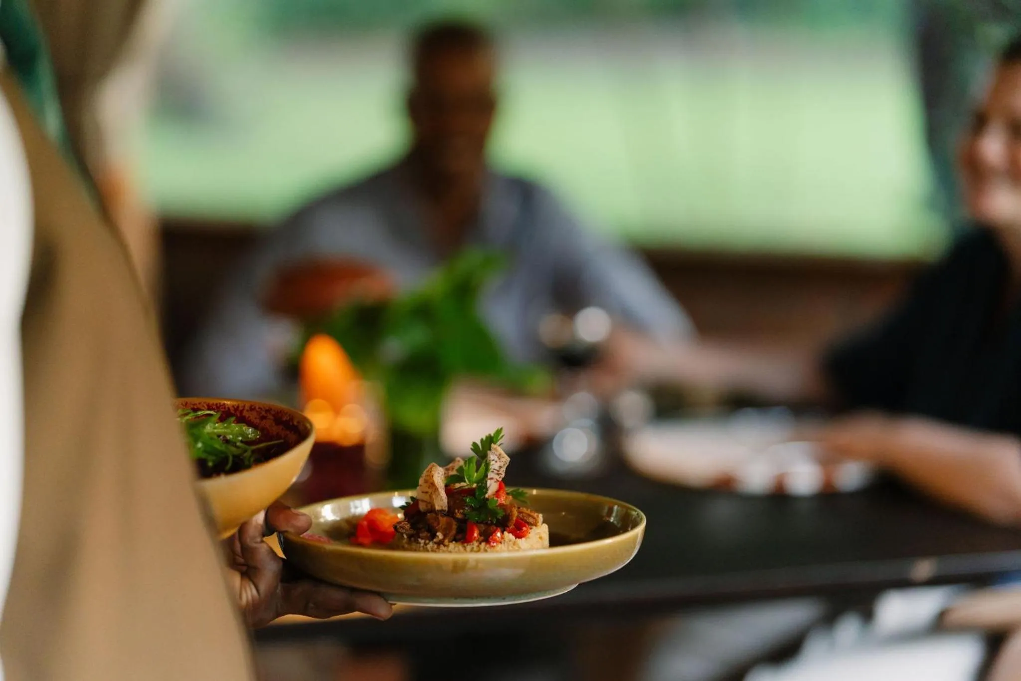 Restaurant/places to eat in Rivertrees Country Inn