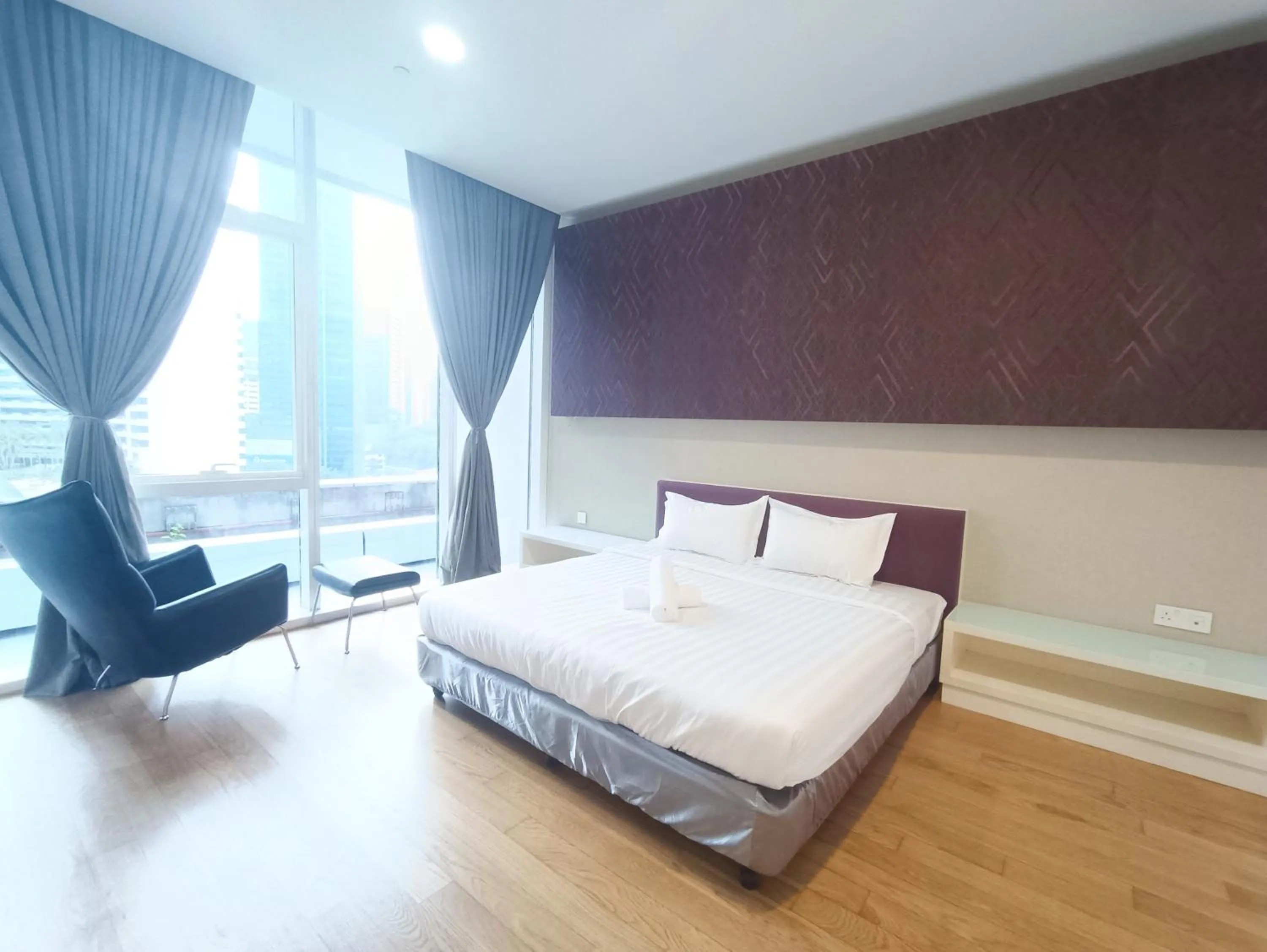 Bed in Castle Quest Residence