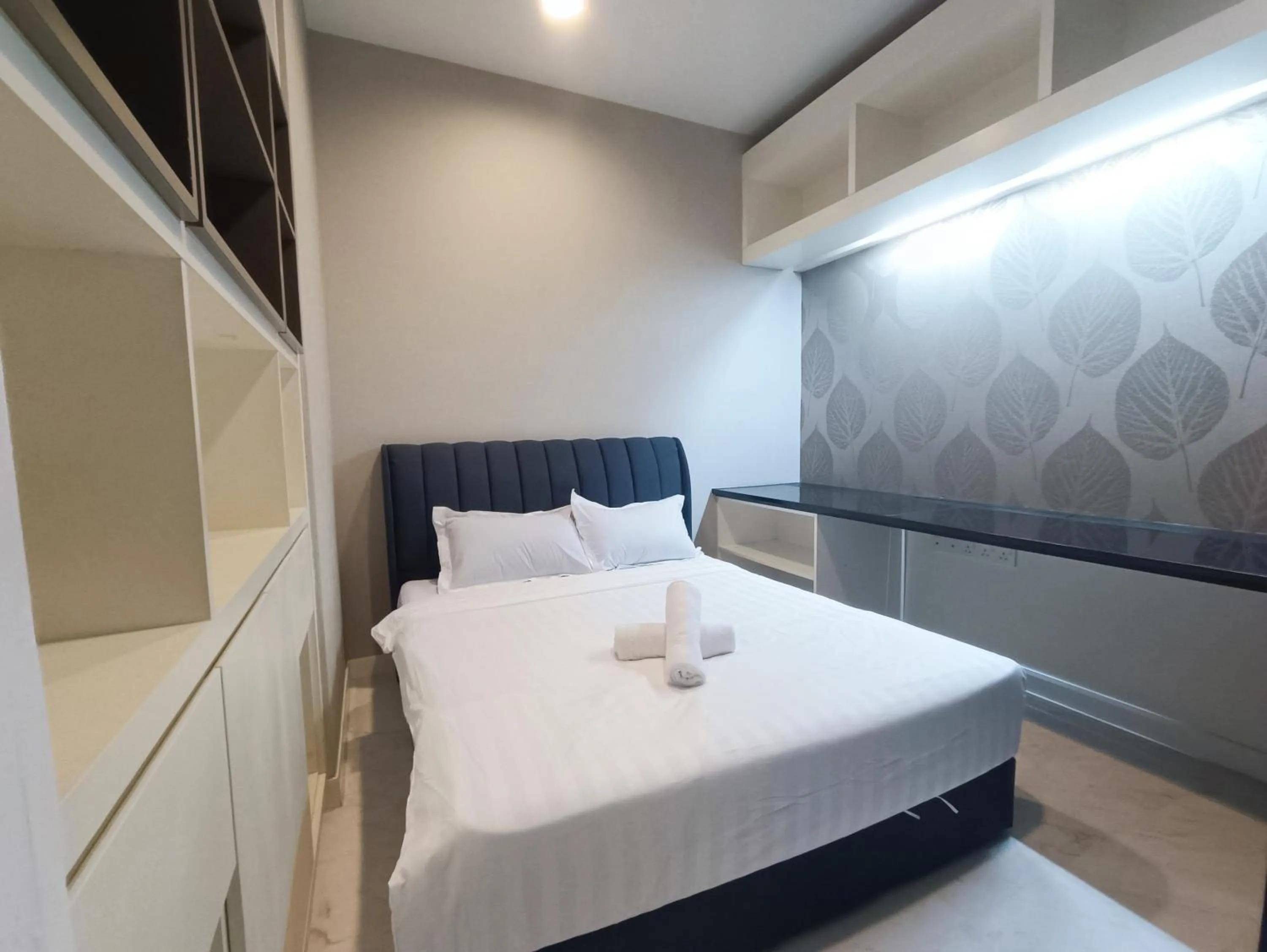 Bed in Castle Quest Residence