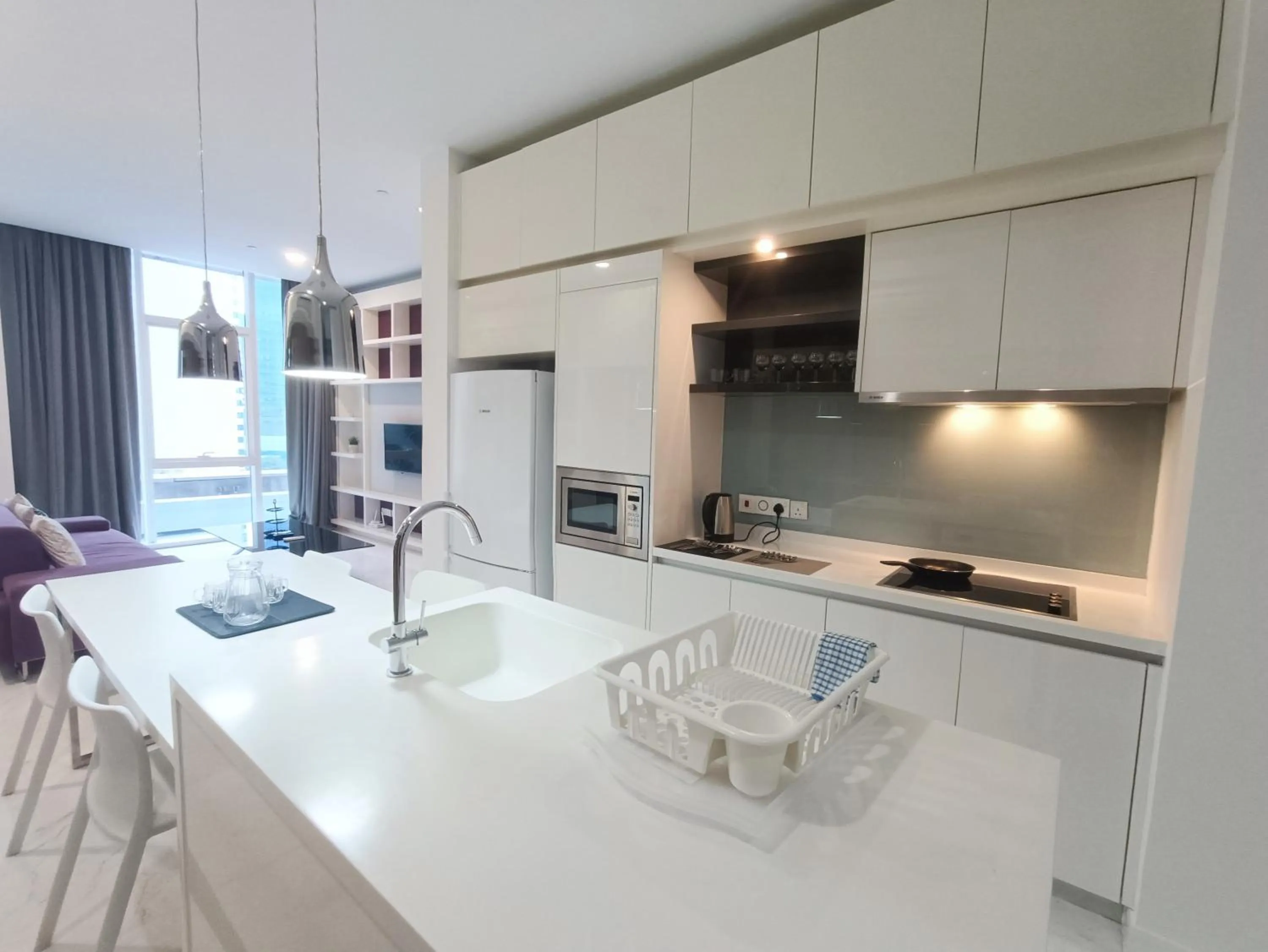 Kitchen or kitchenette in Castle Quest Residence