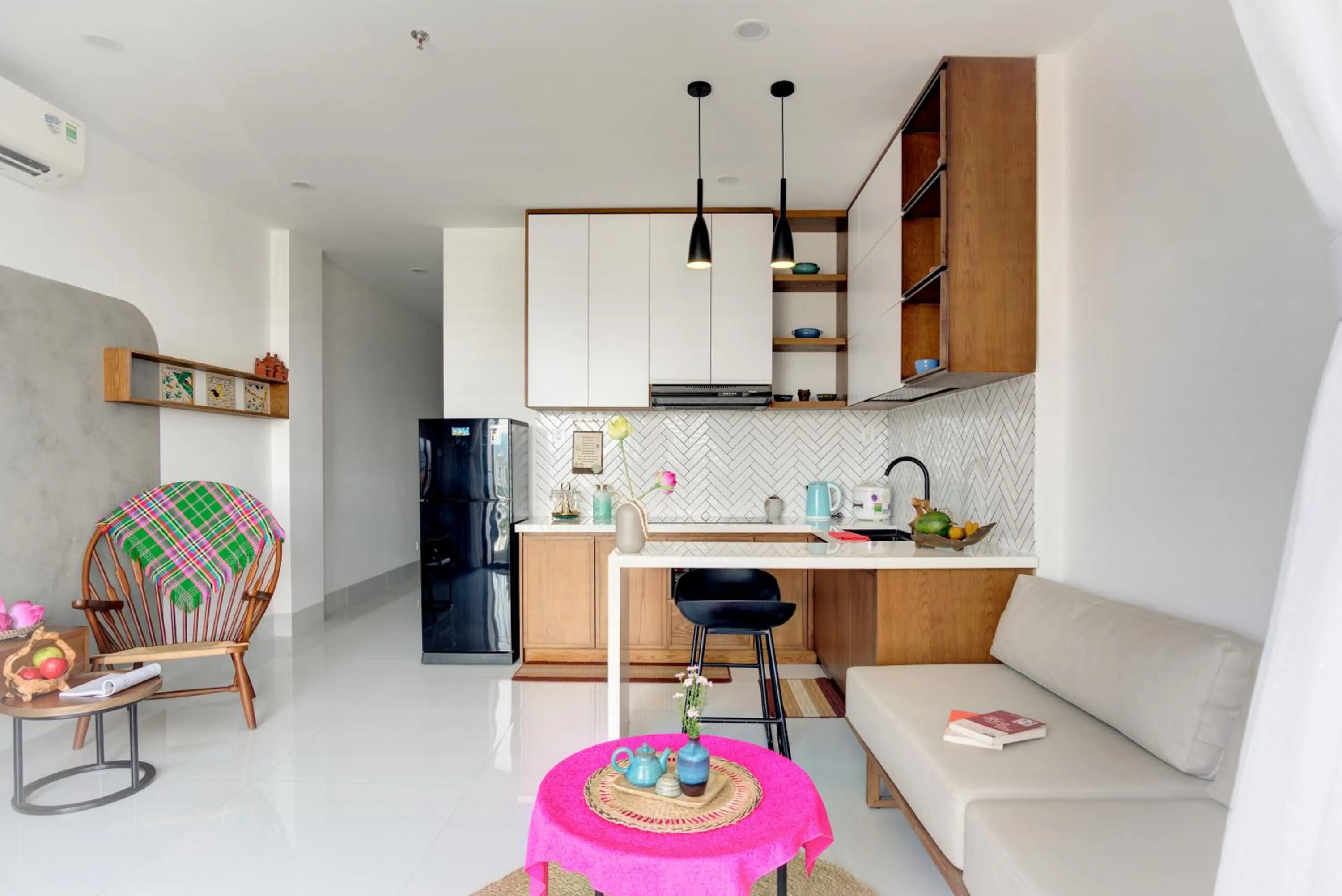 Living room in MTR Apartment & Hotel