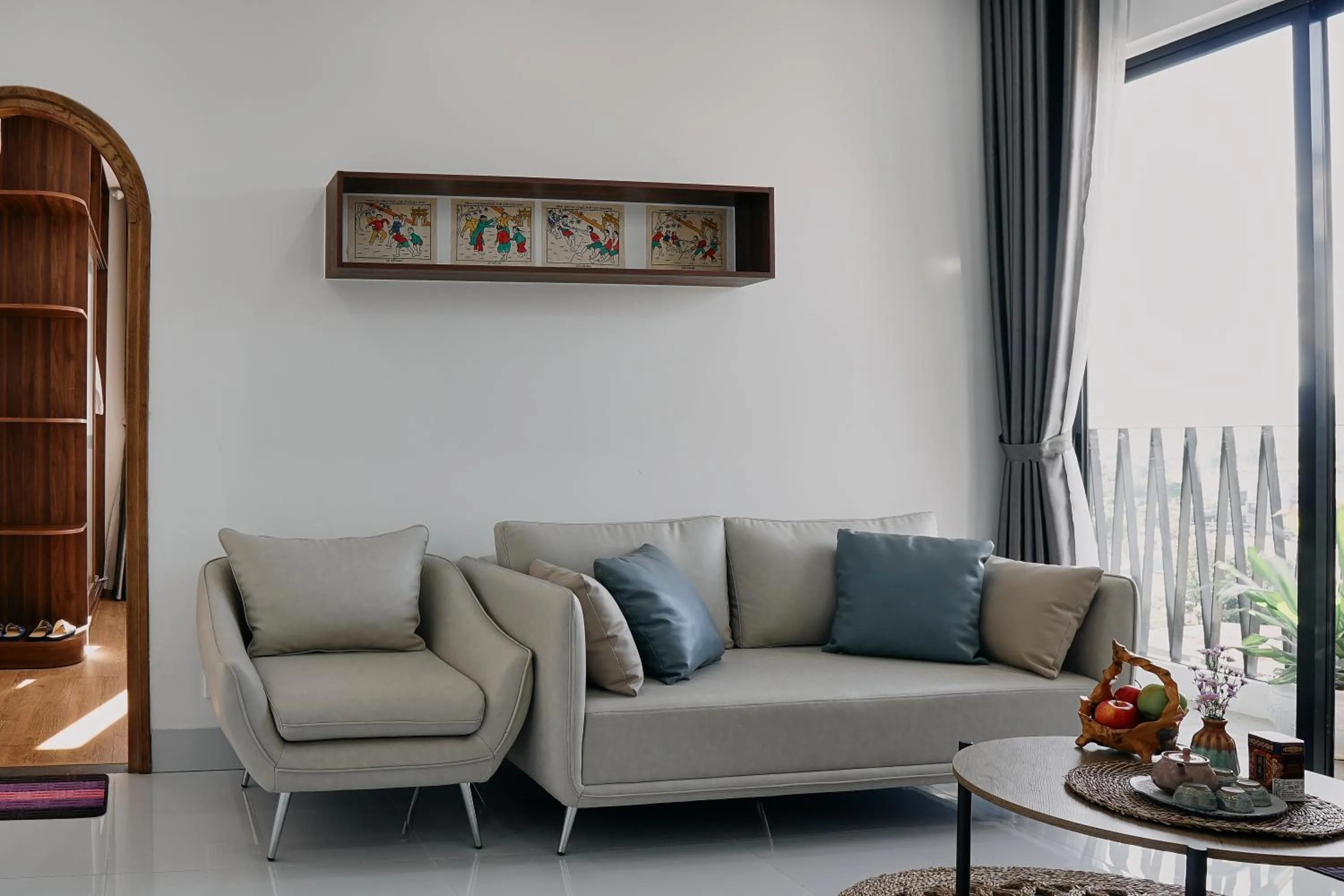 Living room in MTR Apartment & Hotel