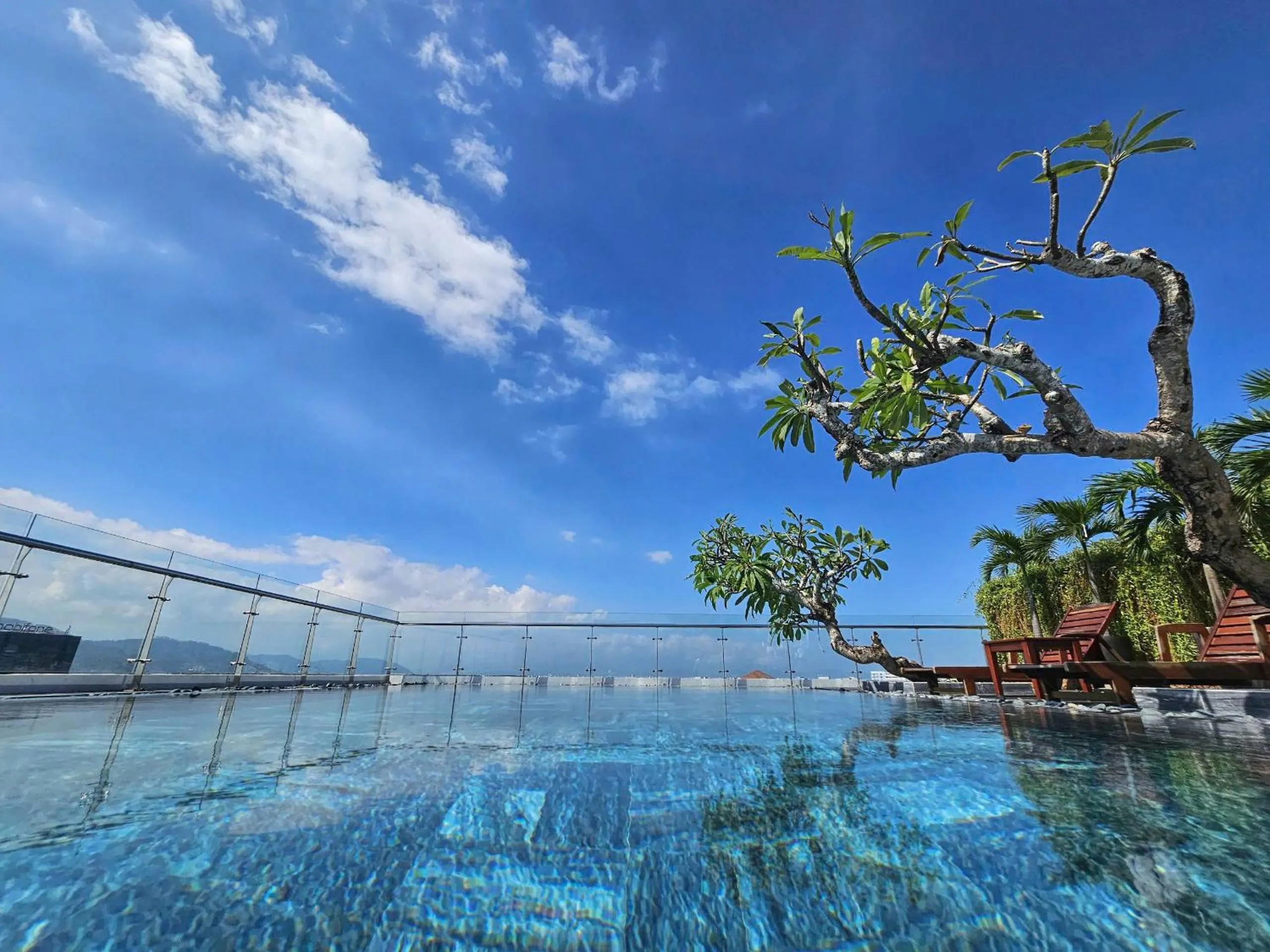 Swimming pool in MTR Apartment & Hotel
