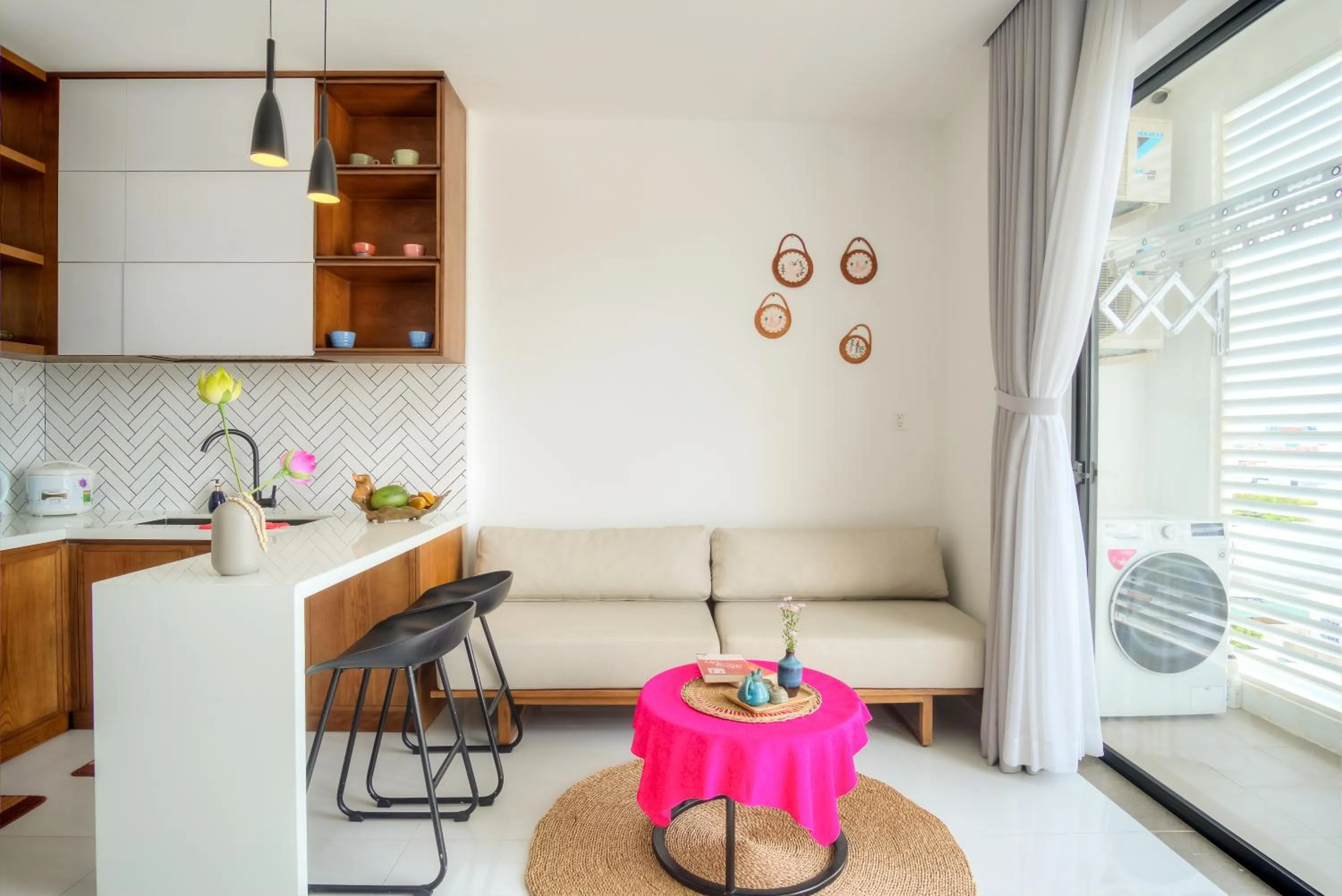 Living room in MTR Apartment & Hotel