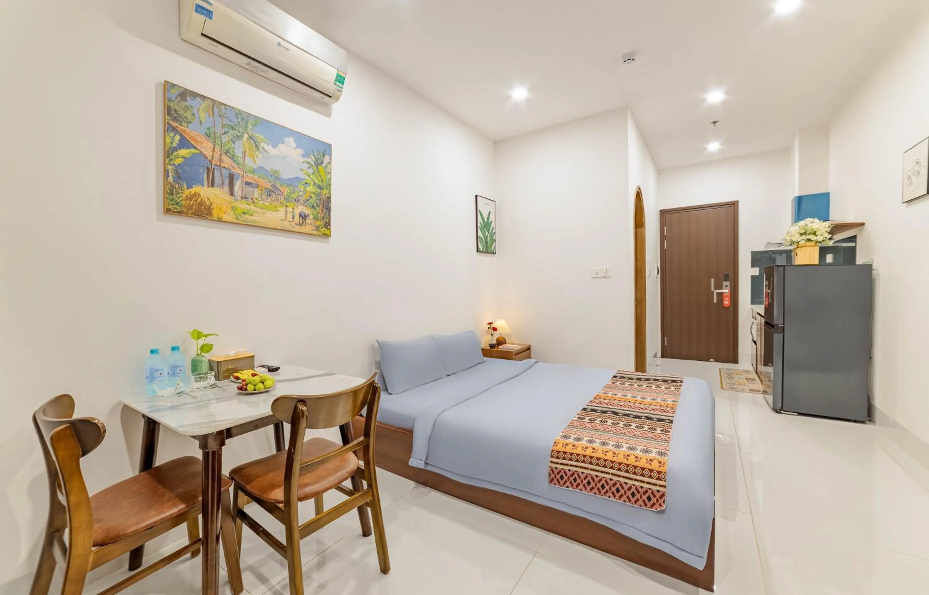 Bed in MTR Apartment & Hotel