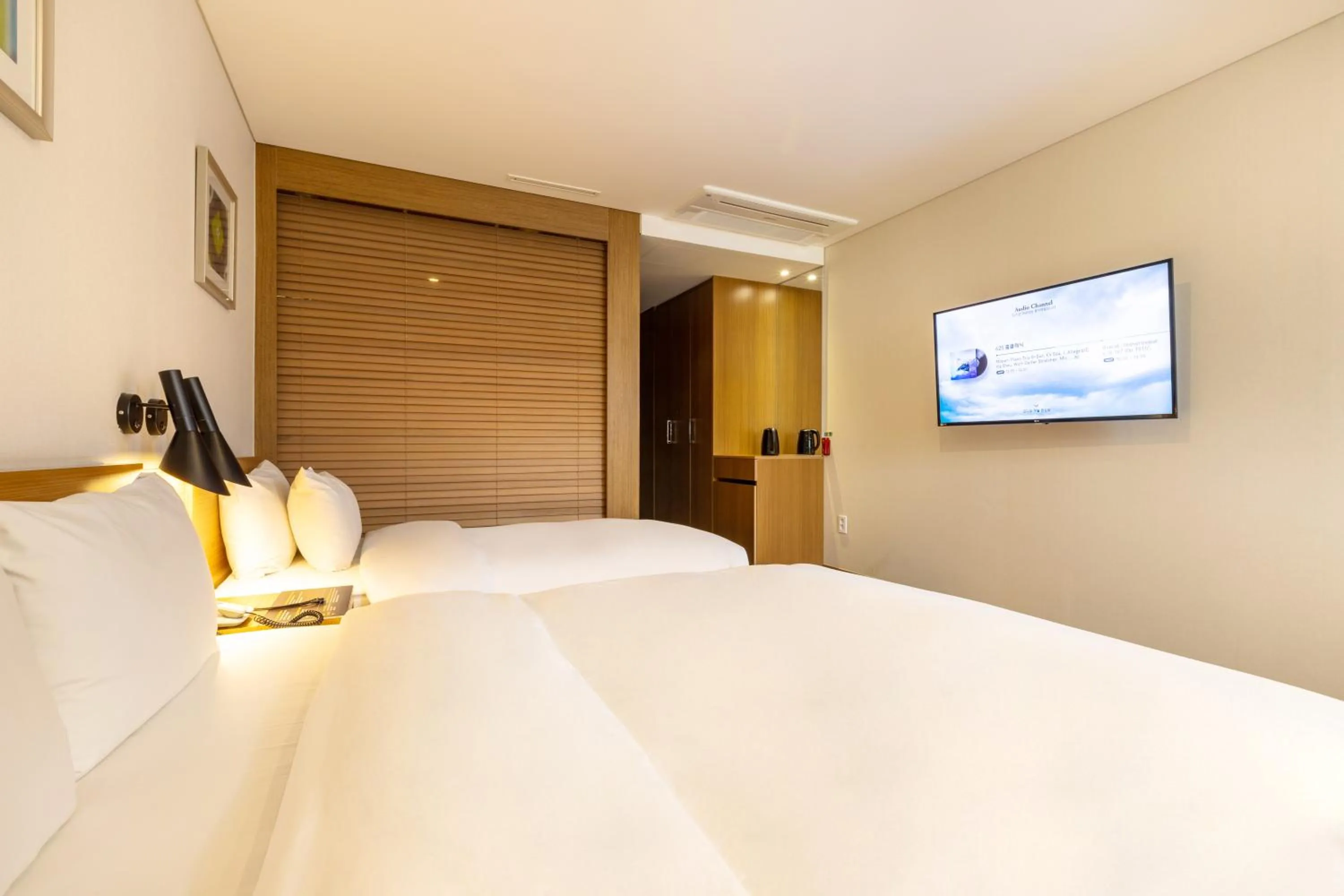 Bed in Mate Hotel Paju