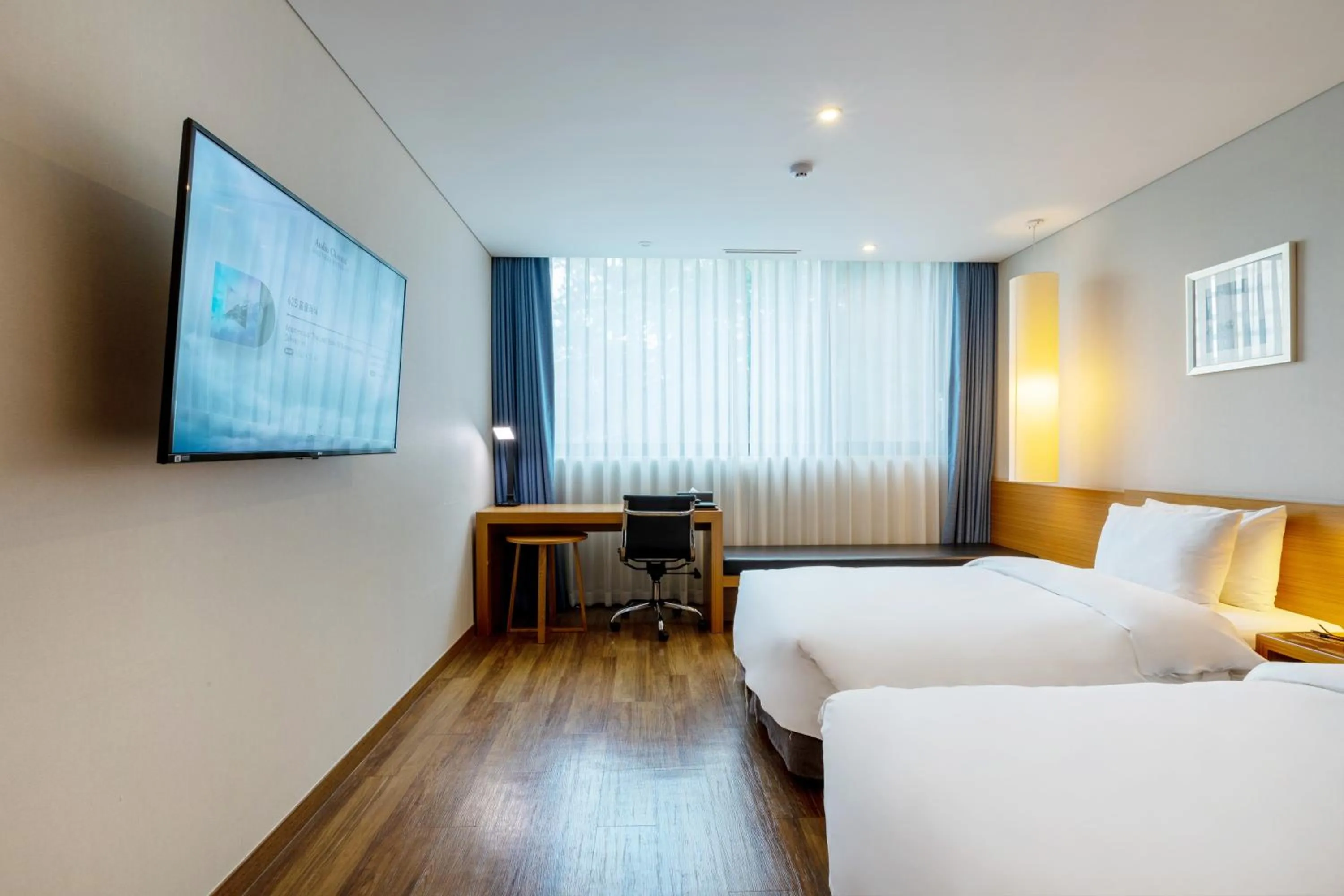 Bed in Mate Hotel Paju