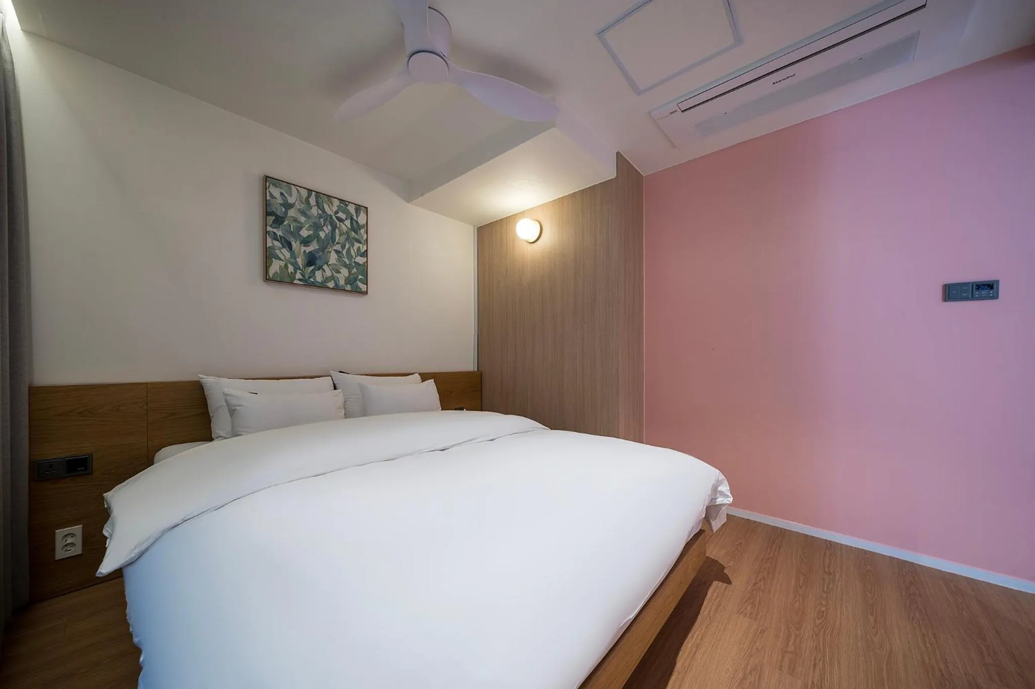 Bed in Brown Dot Hotel Daegu Suseong