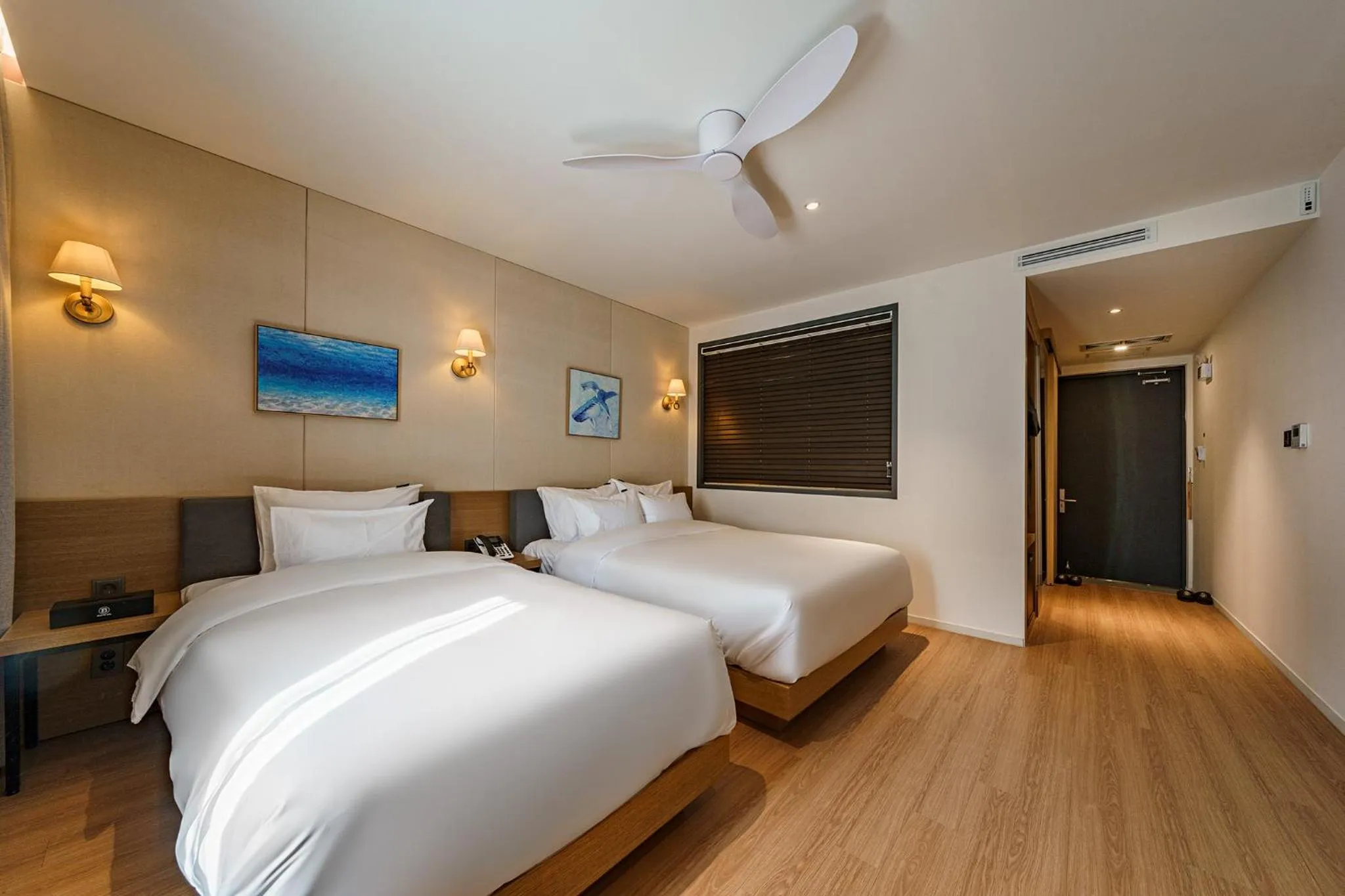 Bed in Brown Dot Hotel Daegu Suseong