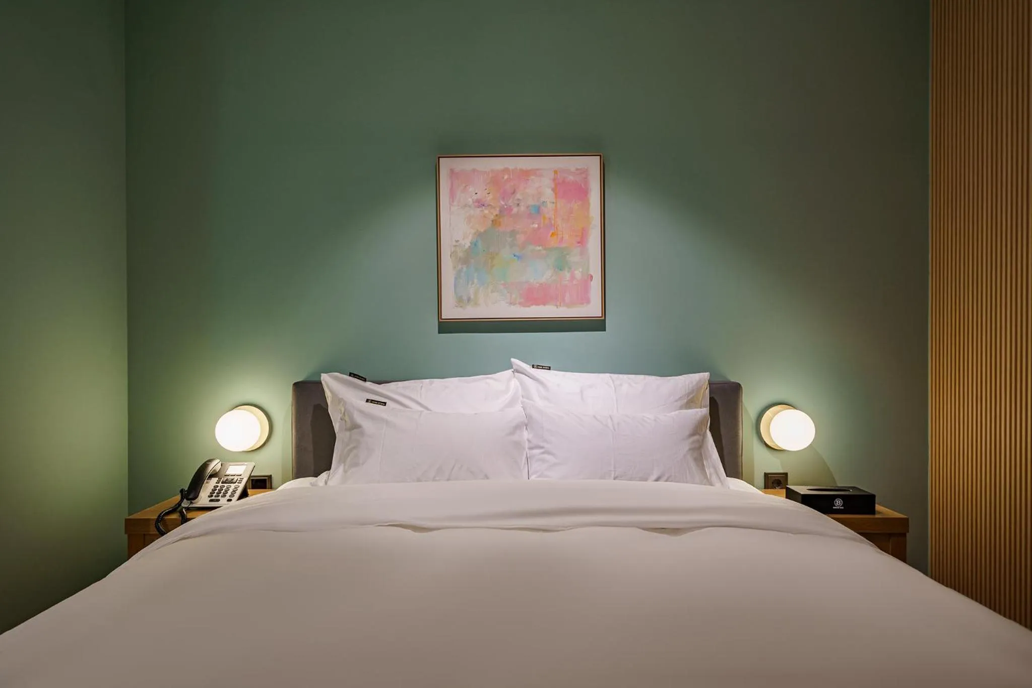 Bed in Brown Dot Hotel Daegu Suseong