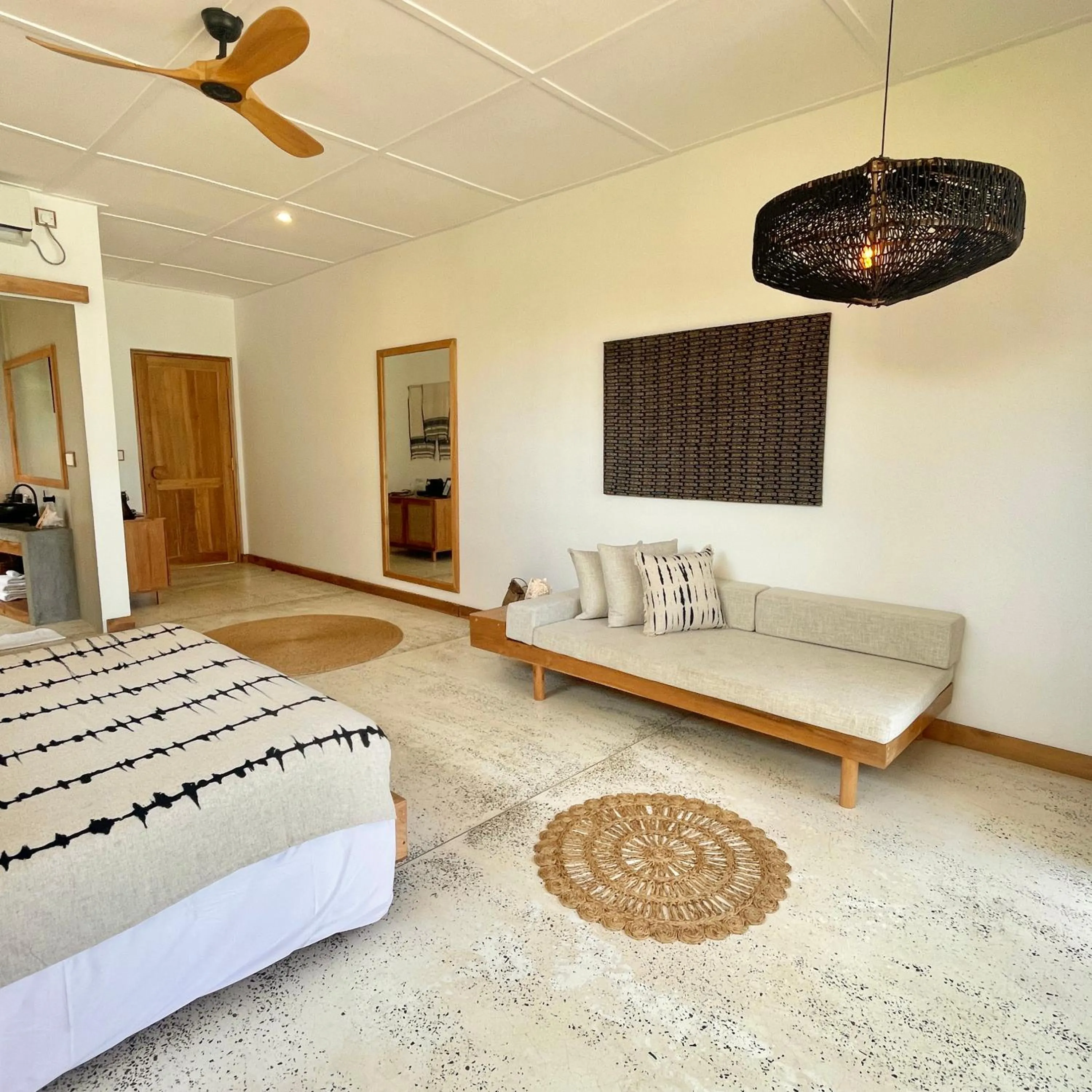 Bed in La Playa Beach Club