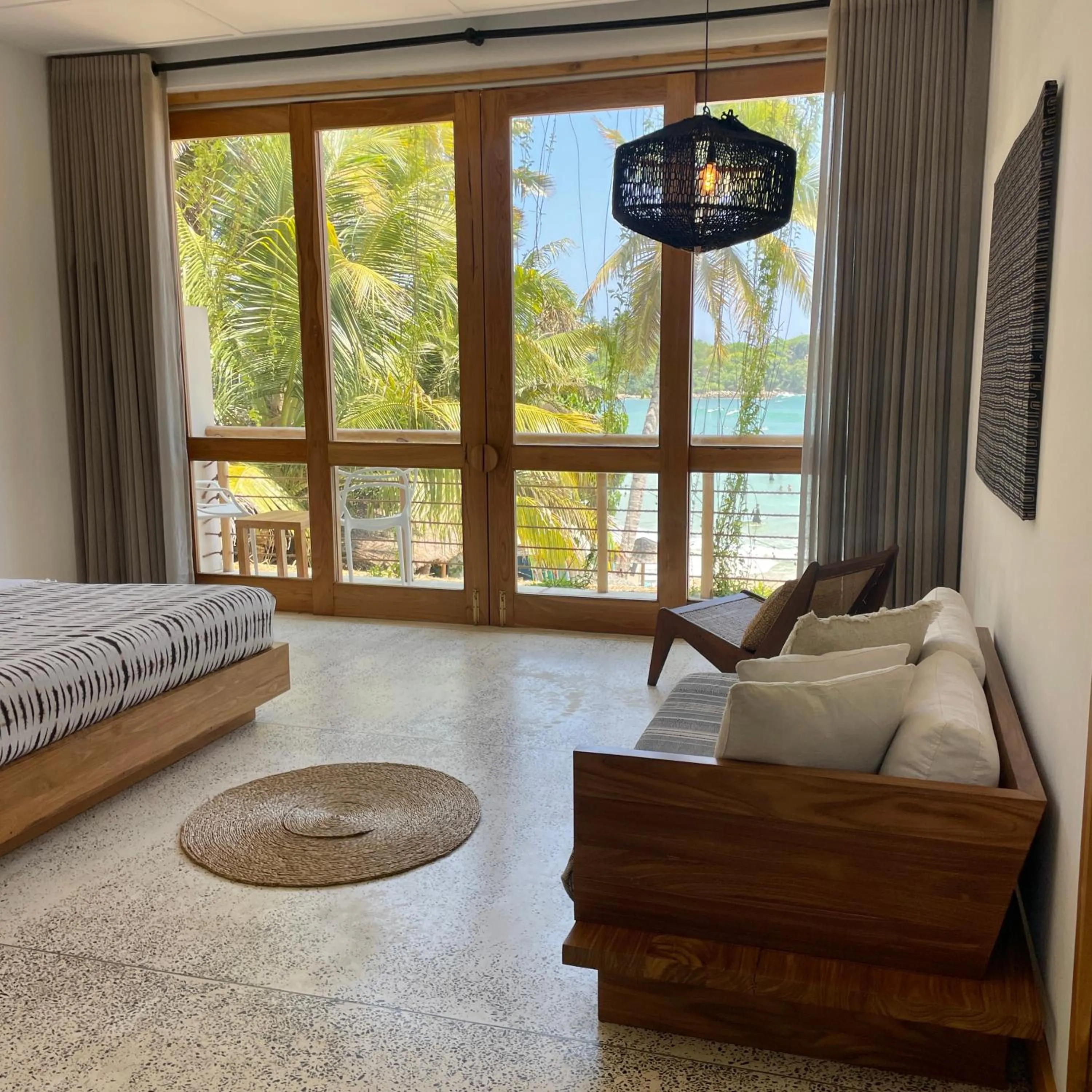 Bed in La Playa Beach Club