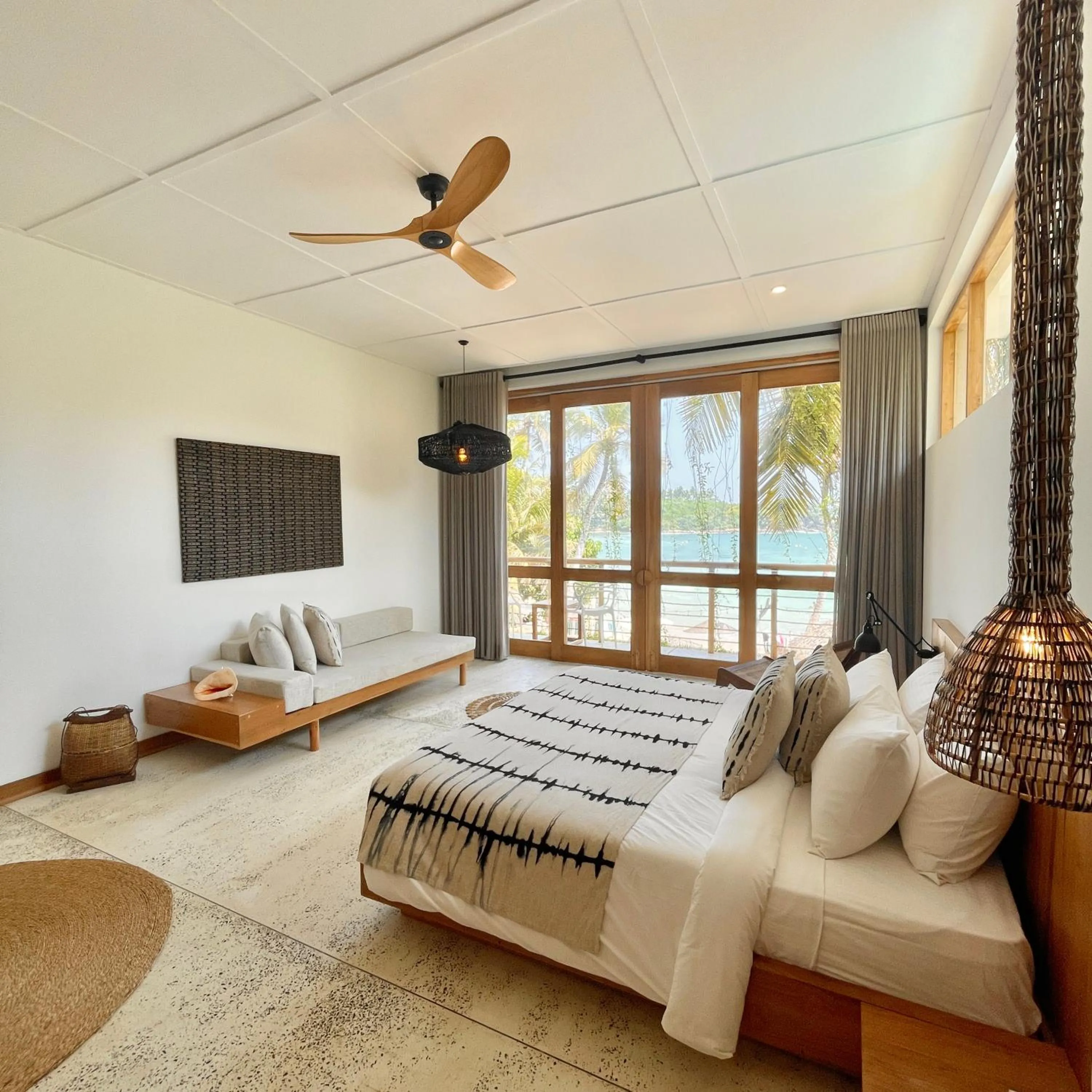 Bed in La Playa Beach Club