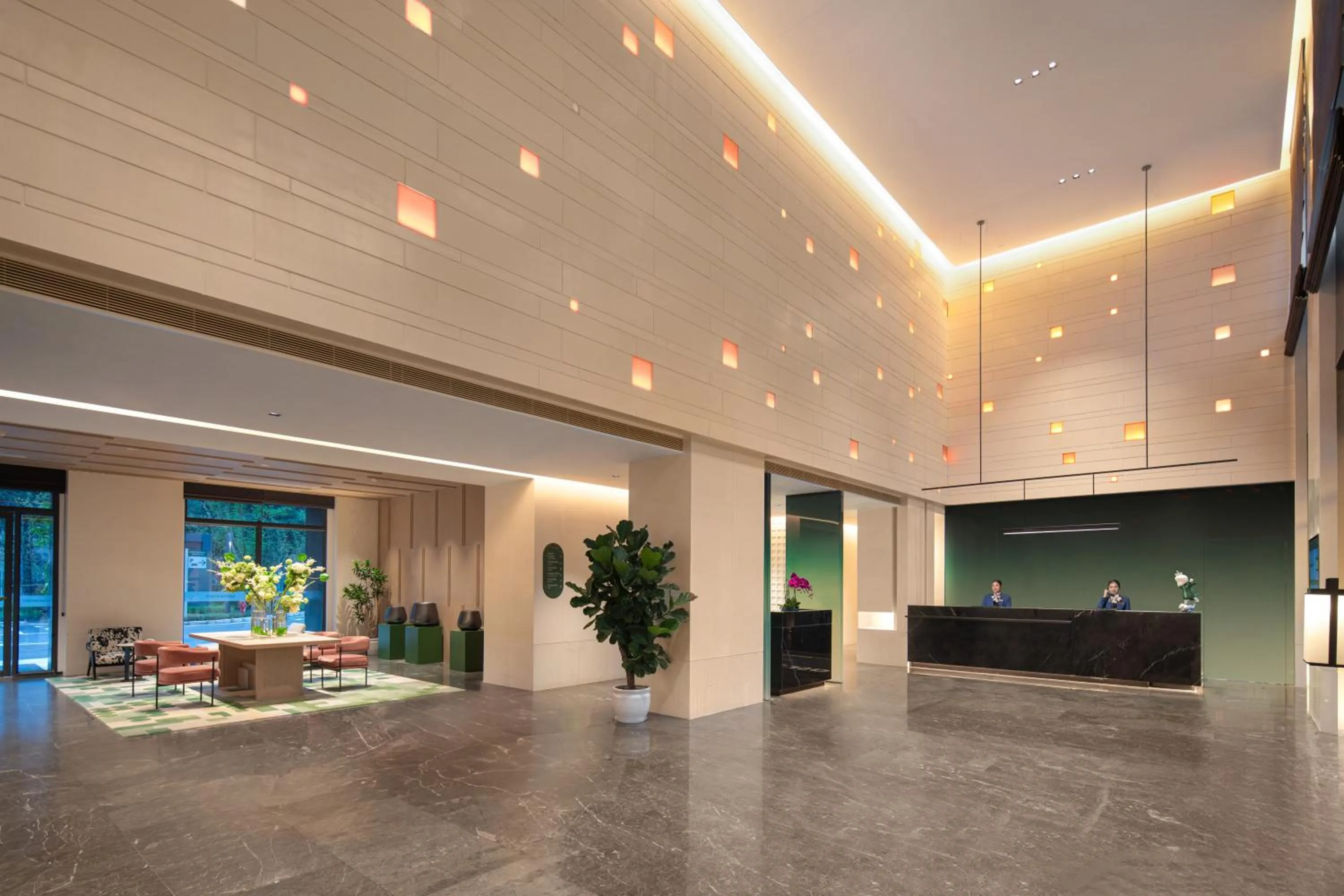 Lobby or reception in Somerset Chayuan Chongqing
