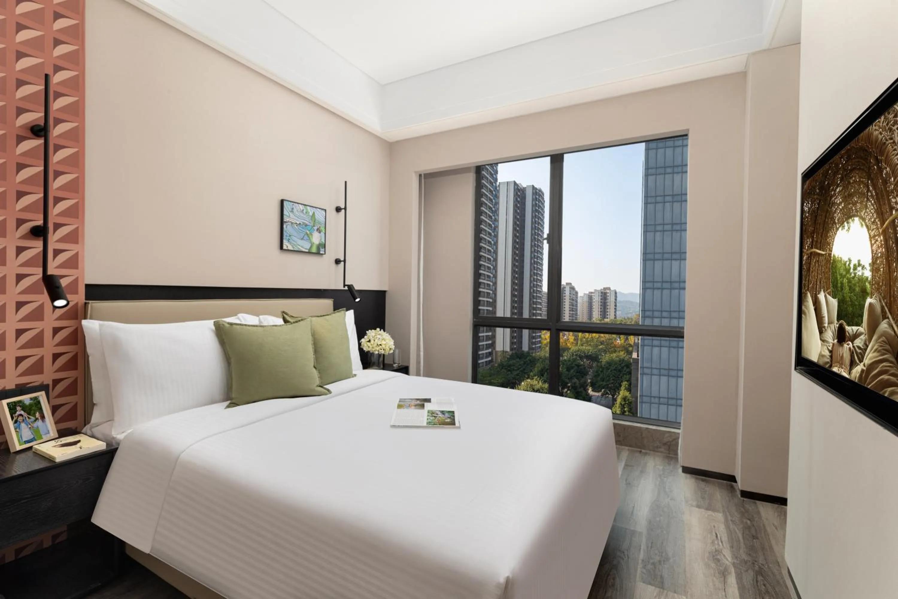 Bedroom, Bed in Somerset Chayuan Chongqing