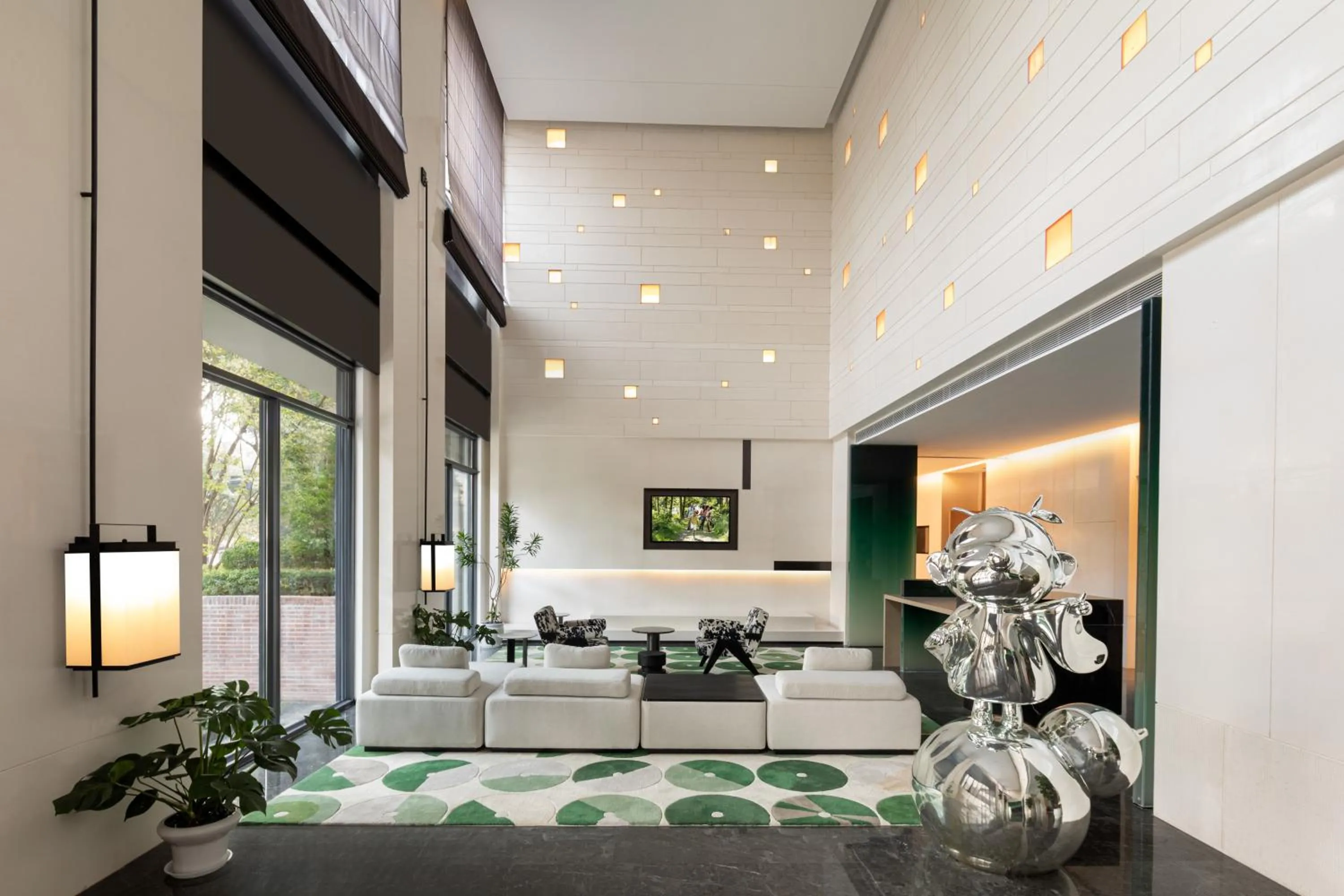 Seating area in Somerset Chayuan Chongqing