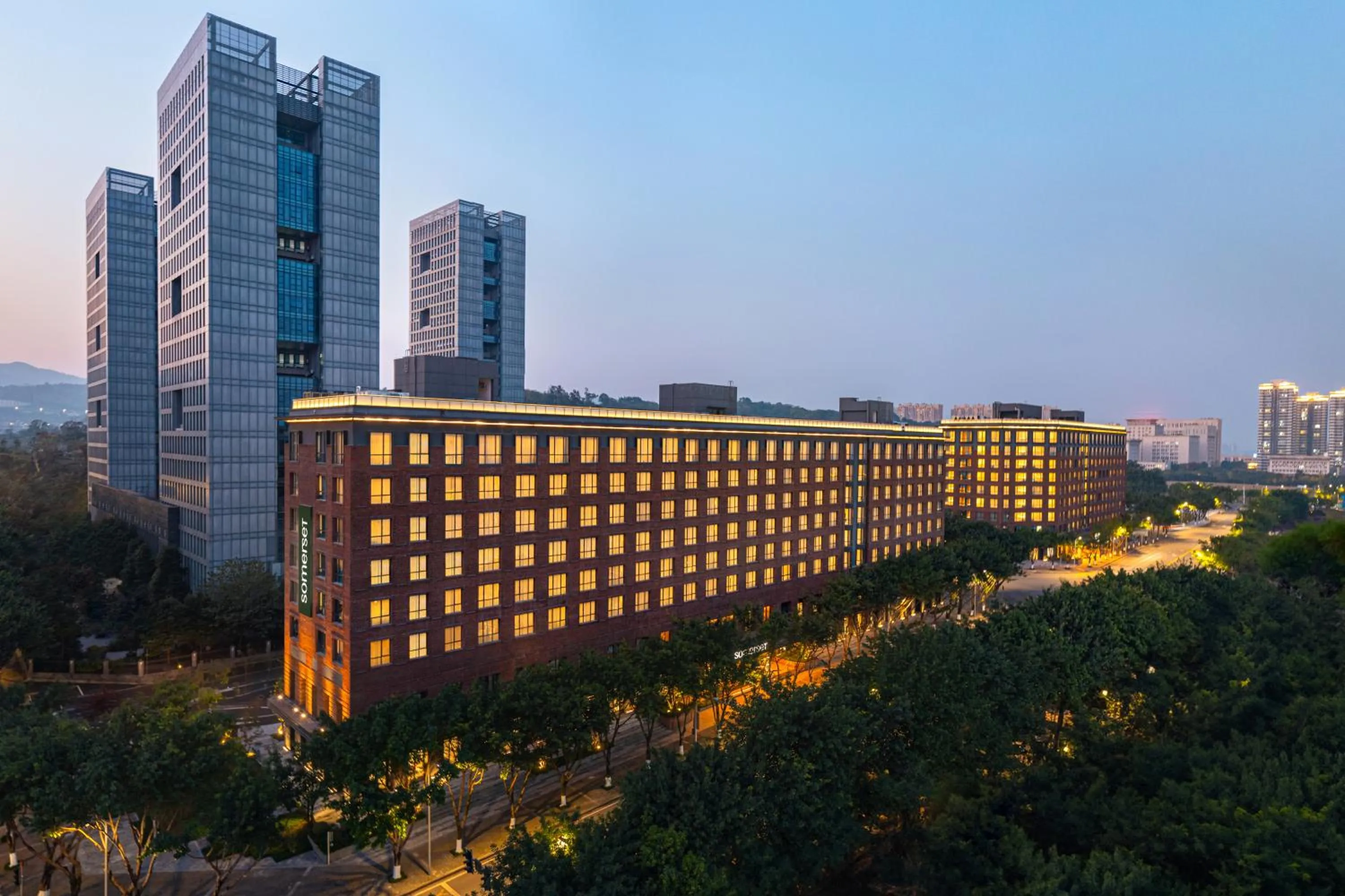 Property building in Somerset Chayuan Chongqing