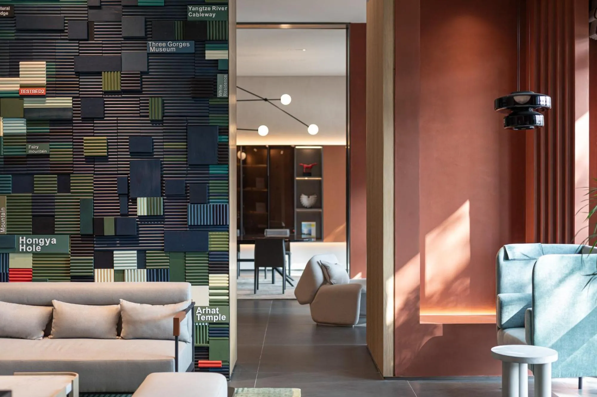 Seating area in Citadines Connect Chayuan Chongqing