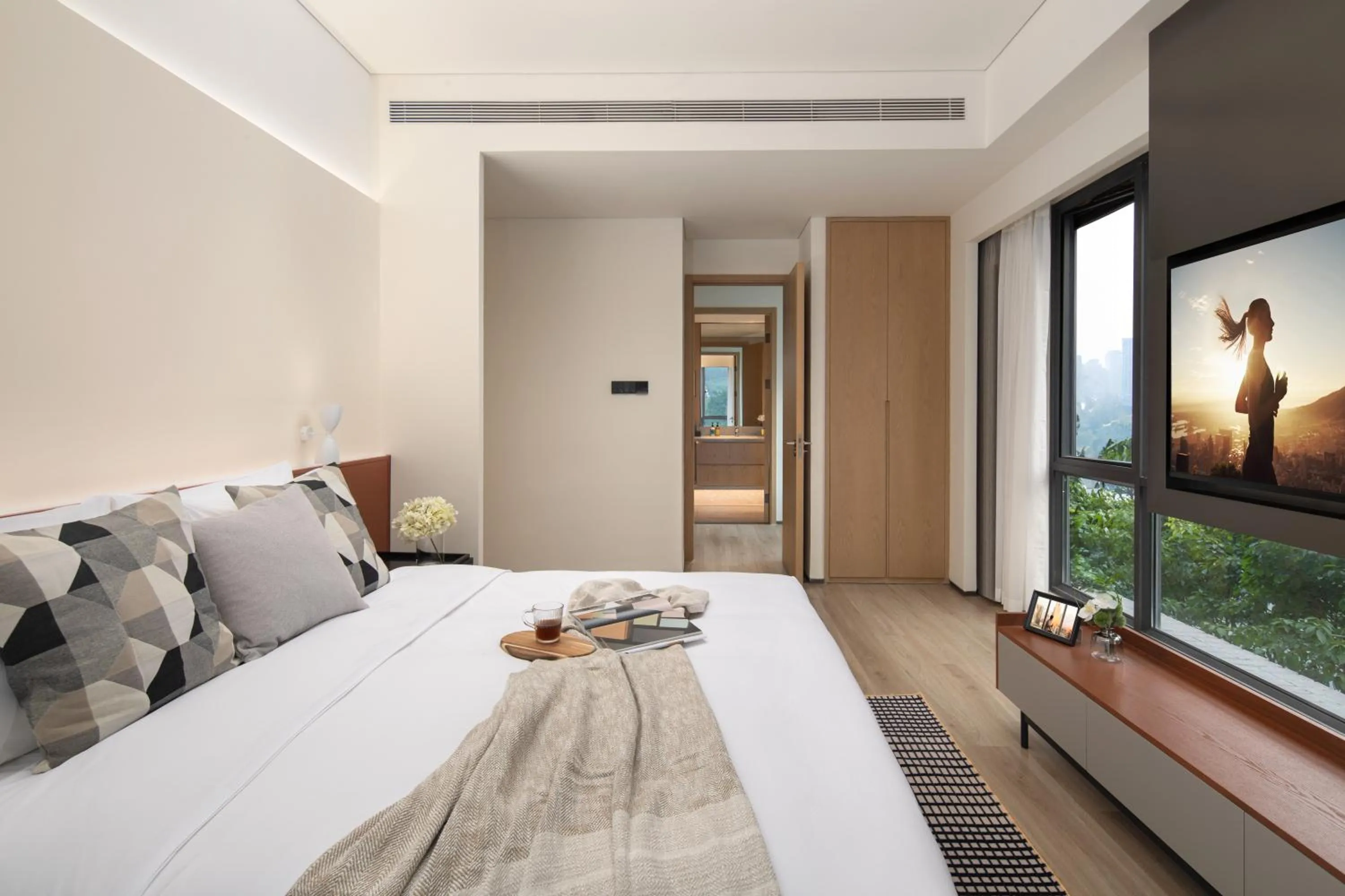 Bedroom, Bed in Citadines Connect Chayuan Chongqing