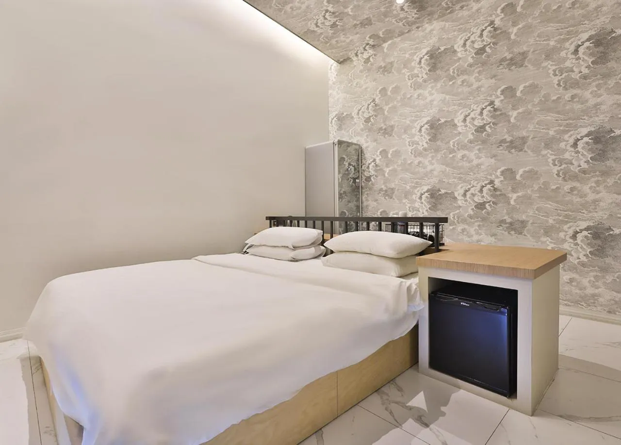 Bed in Brown Dot Hotel Ulsan Samsan