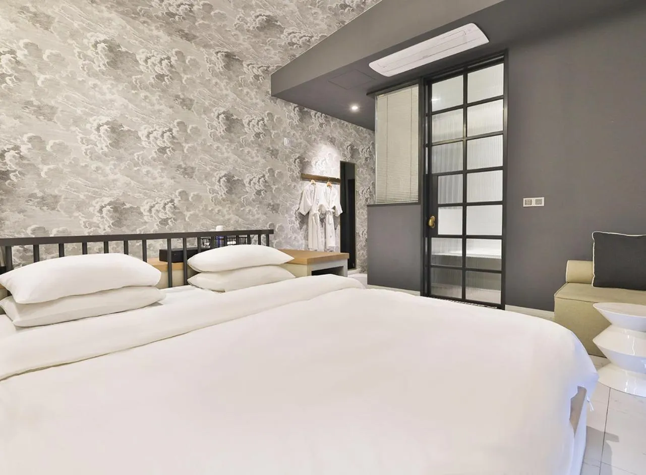 Bed in Brown Dot Hotel Ulsan Samsan