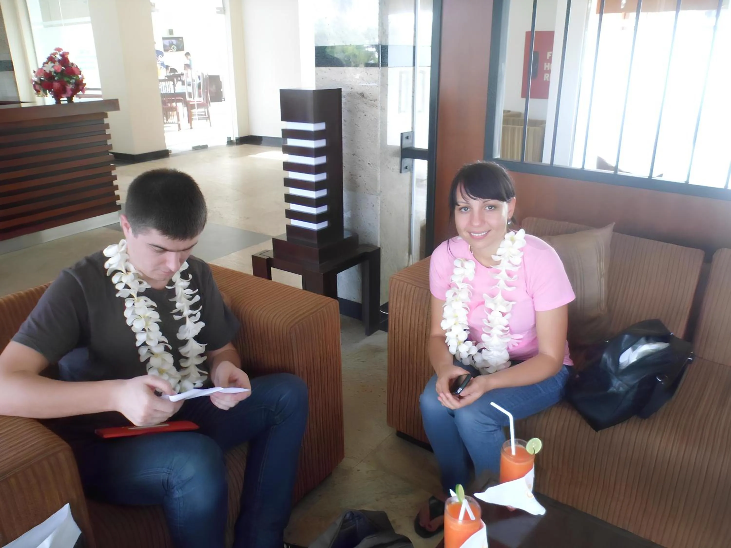 Lobby or reception in Laya Beach