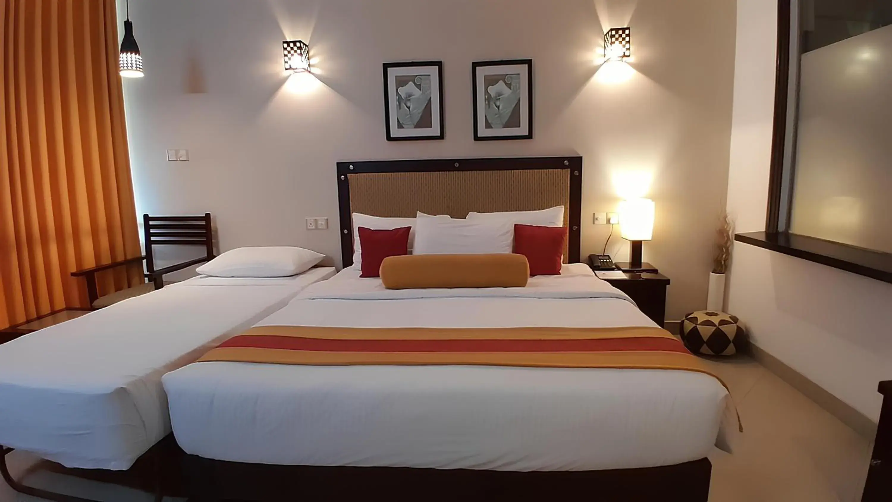 Deluxe Triple Room with Sea View in Laya Beach Deluxe Triple Room with Sea View in Laya Beach