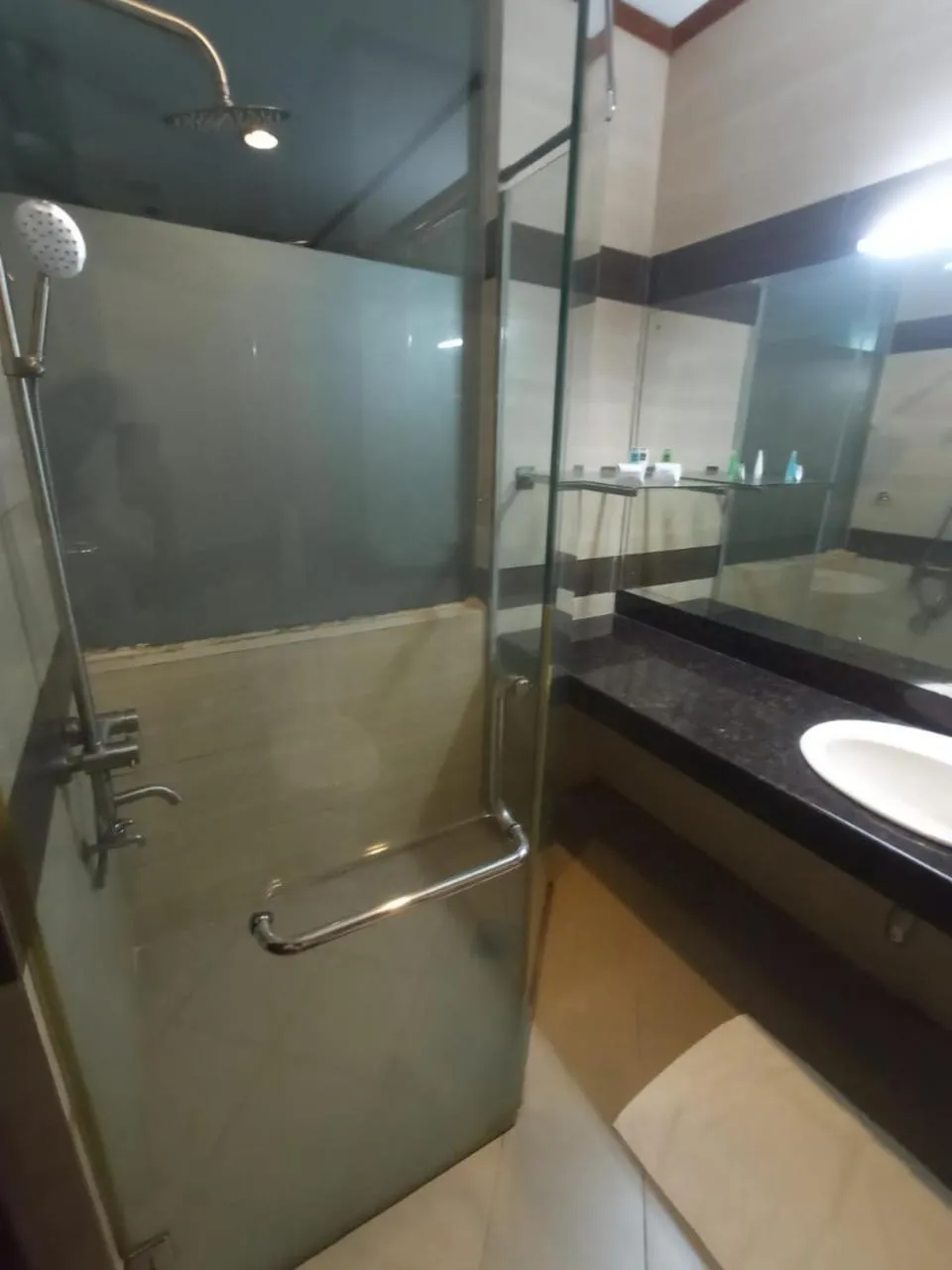 Shower in Laya Beach