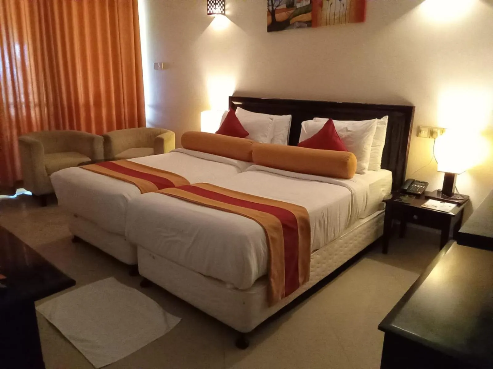 Bedroom, Bed in Laya Beach