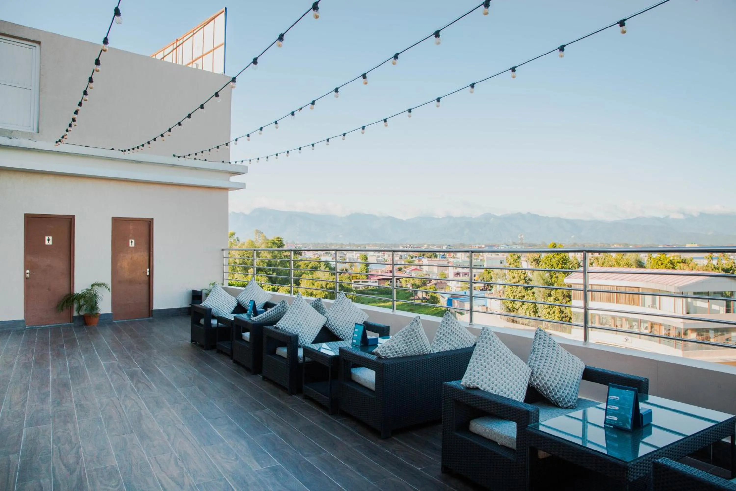 Lounge or bar in Nepalirika Hotel Biratchowk