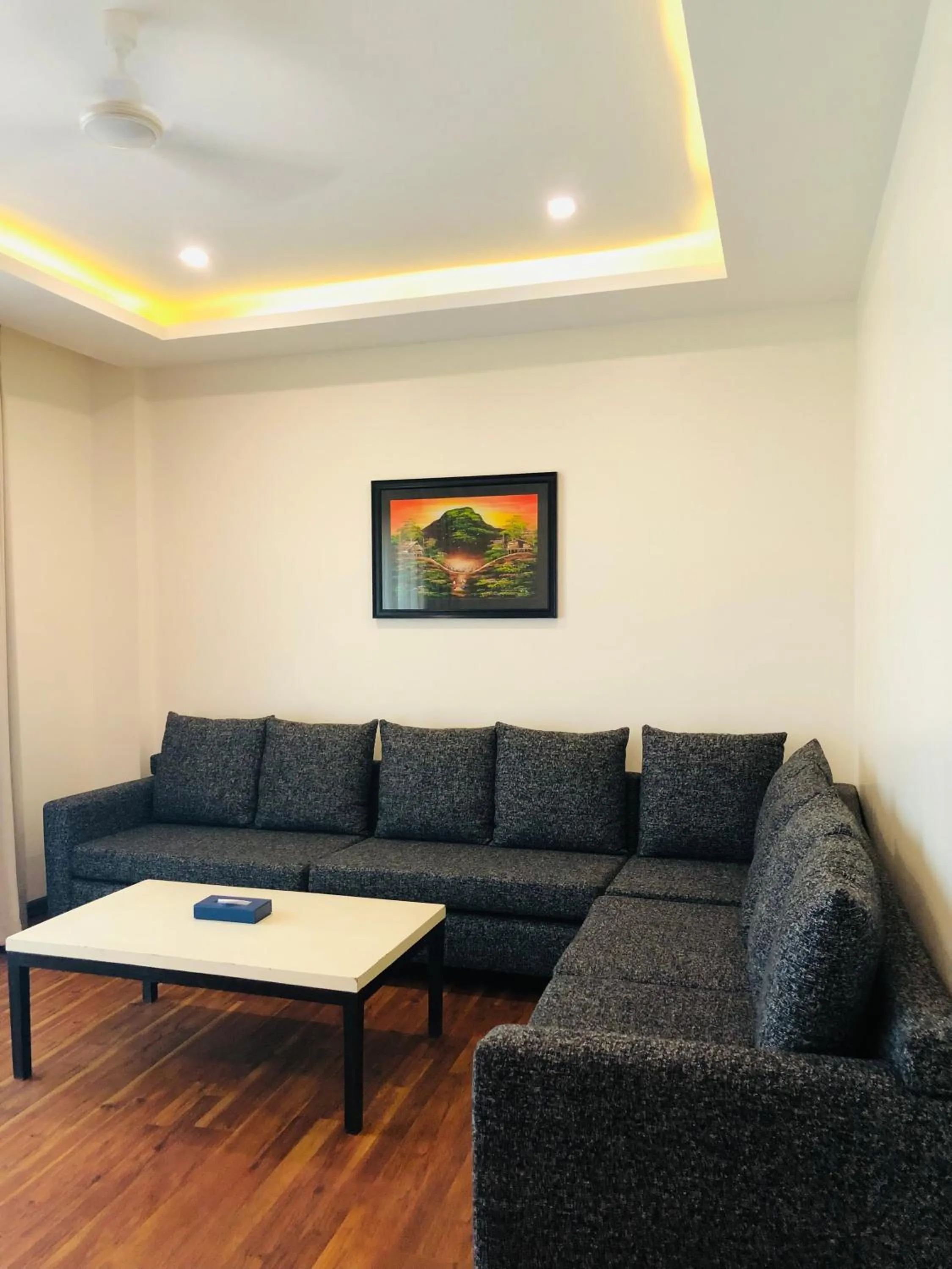 Living room in Nepalirika Hotel Biratchowk