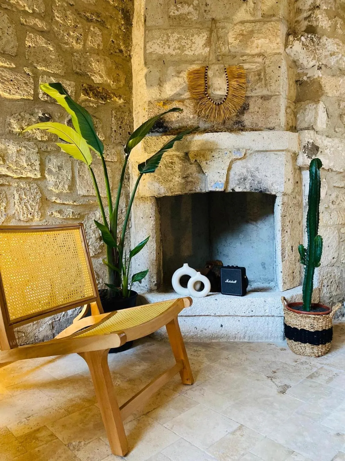 Inner courtyard view in Aliko Hotel
